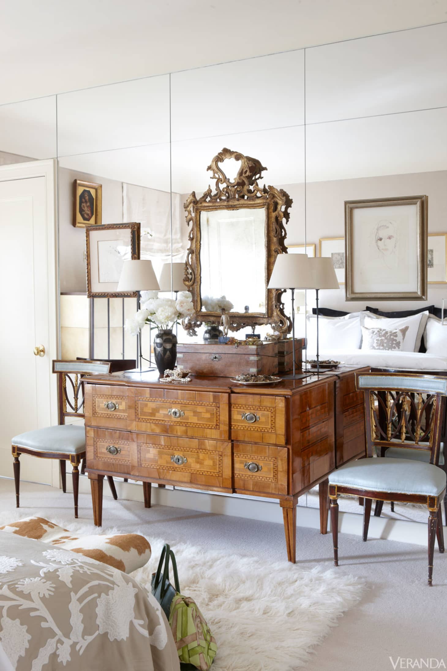 Plagued With Dated Mirrored Walls 5 Design Ideas To Make Them Work
