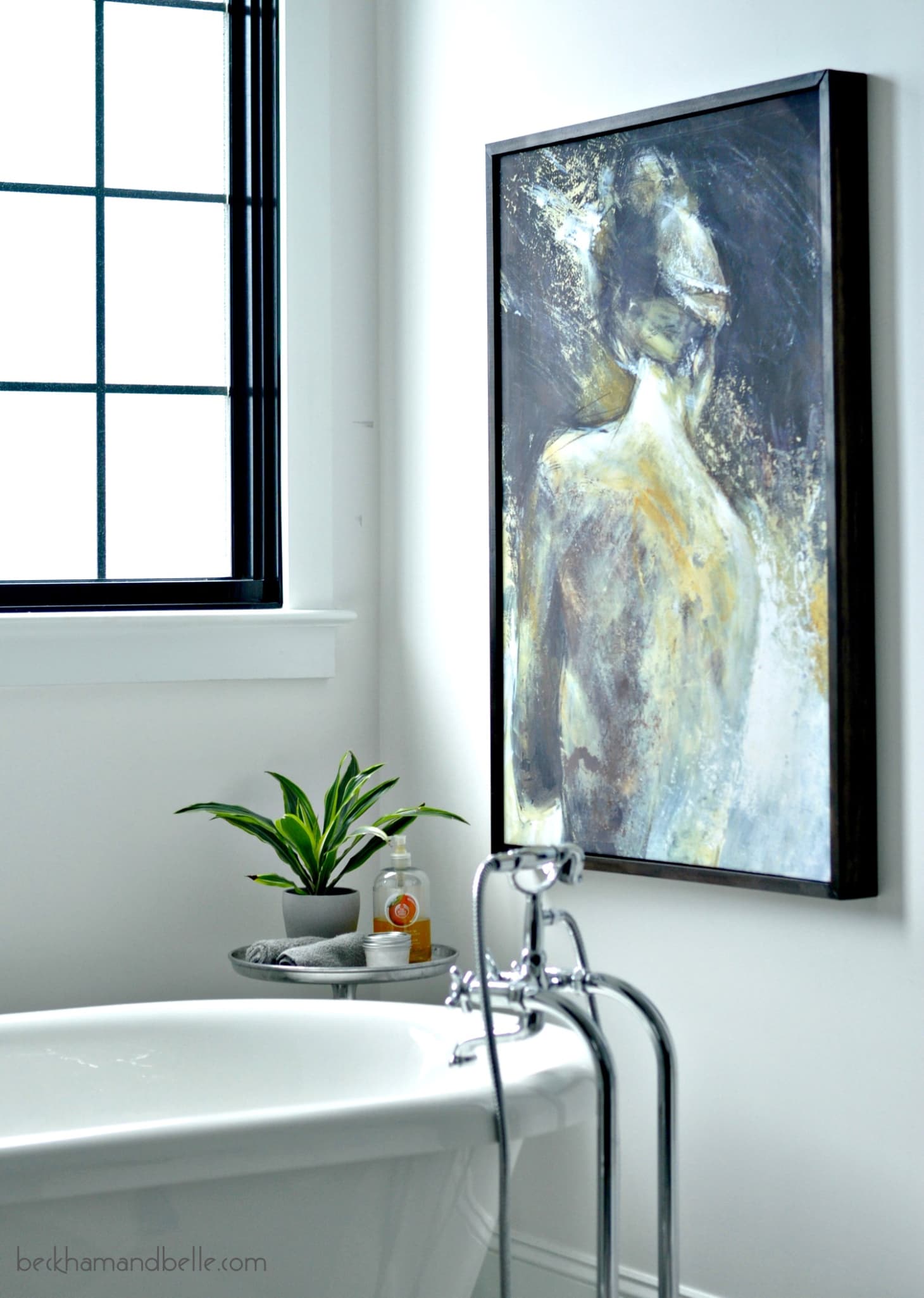 Large Picture Frames You Can Make on the Cheap Apartment Therapy