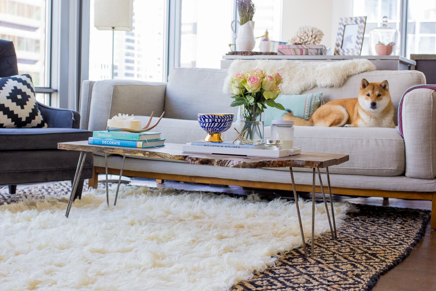 Design Ideas from Rooms that Nail the Layered Rug Look Apartment Therapy