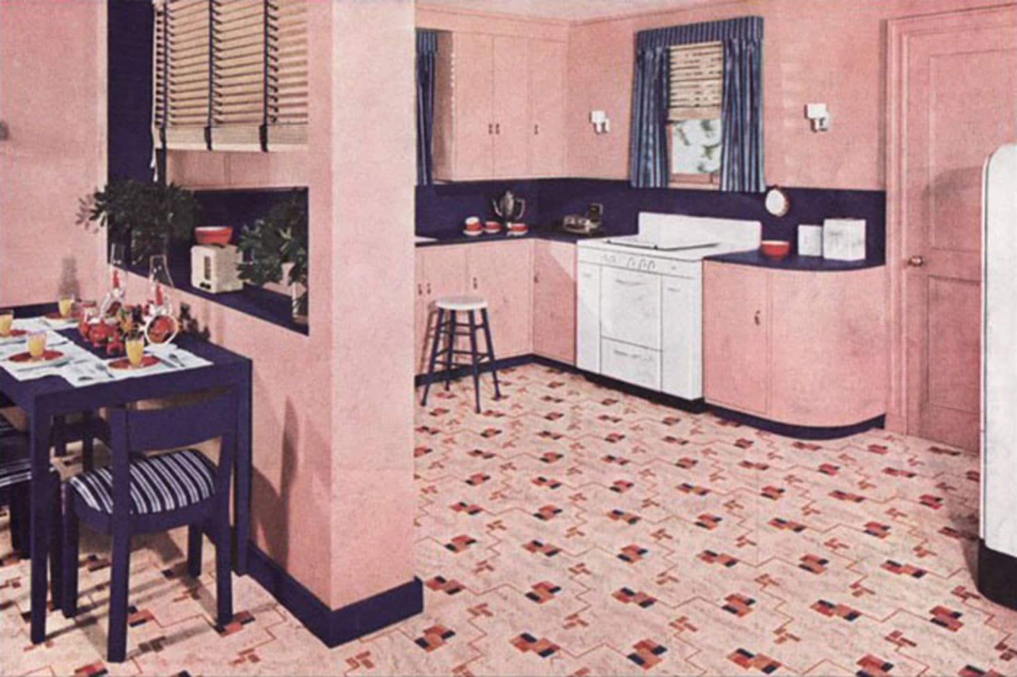 vintage lighting kitchen 1930