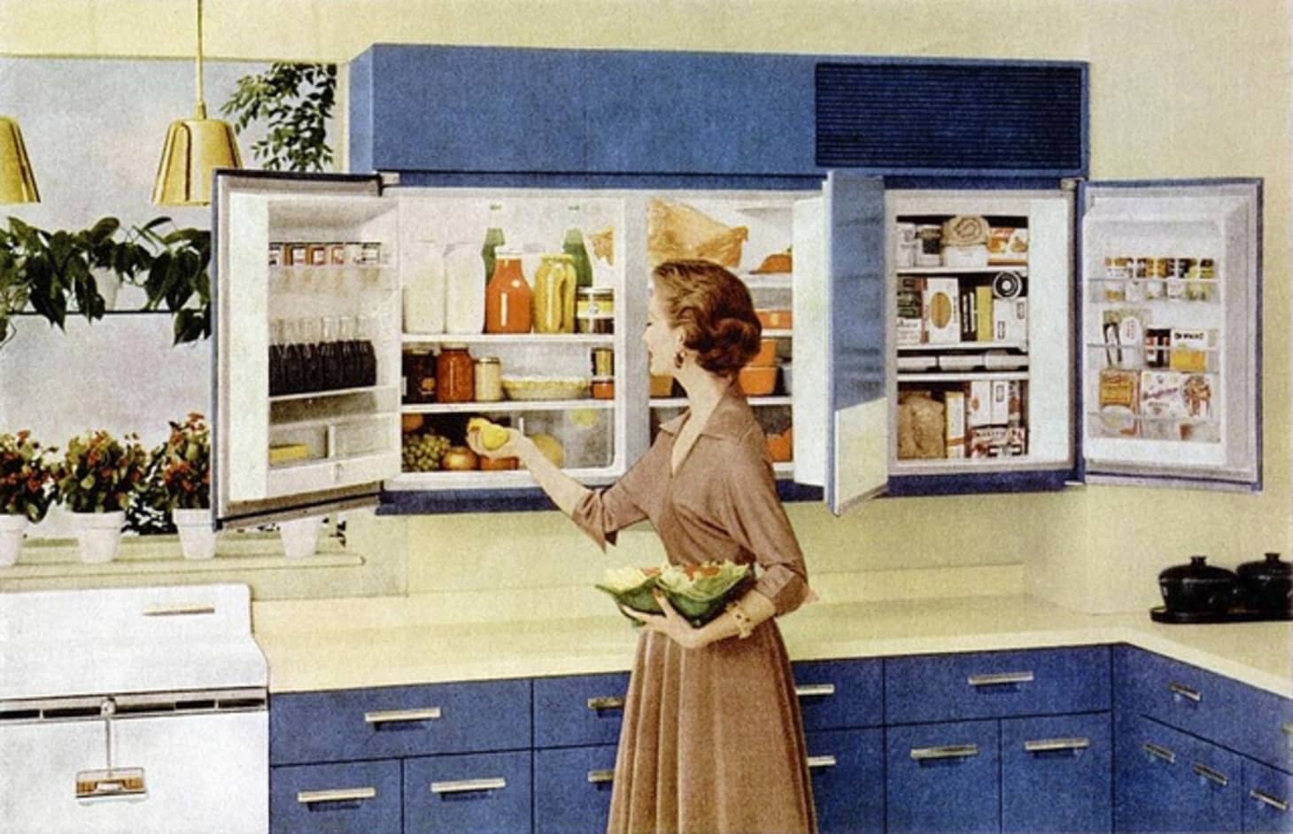 Brief History of the Kitchen from the 1950s to 1960s Apartment Therapy