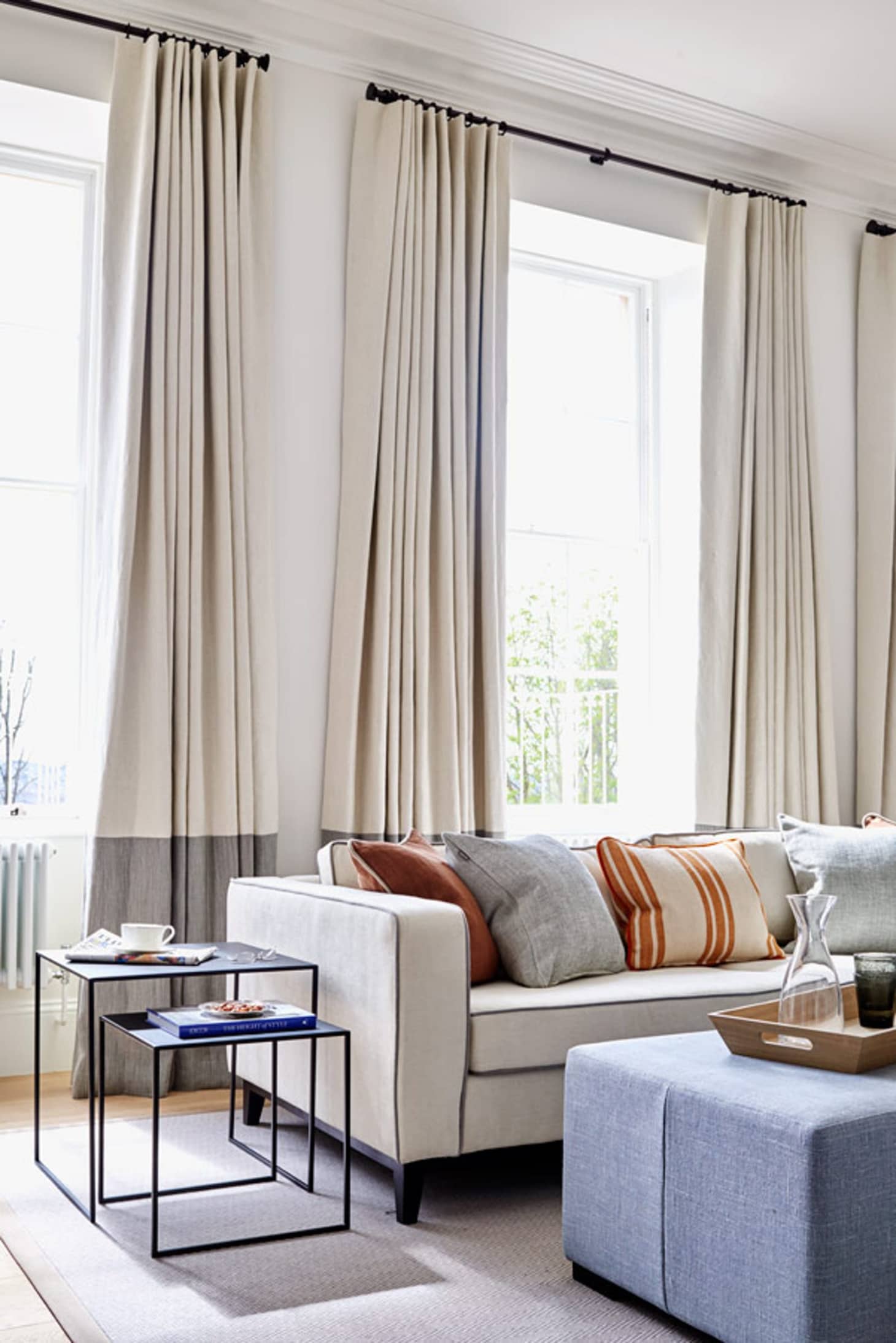 DIY Ideas for Upgrading Plain Curtains Apartment Therapy