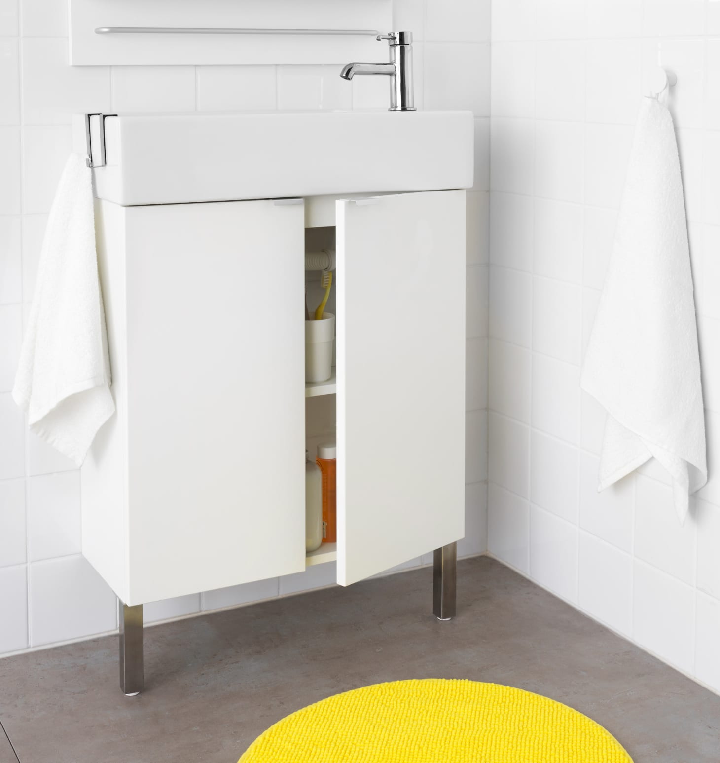 small space vanity sink
