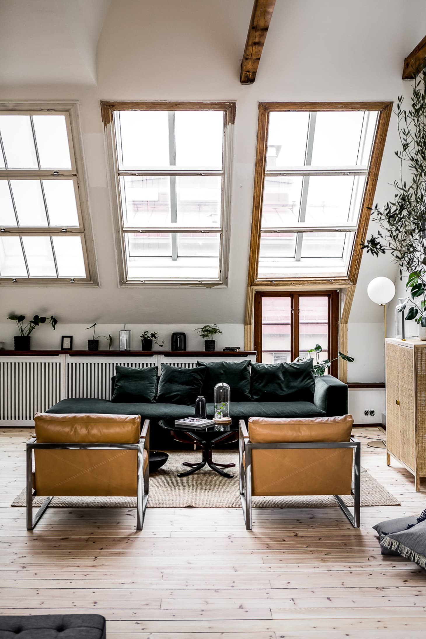 How to Set Up Your Living Room (Without a Focus on the TV) Apartment