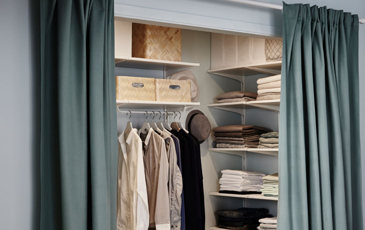 IKEA Closets to Create a Custom Closet Look Apartment Therapy