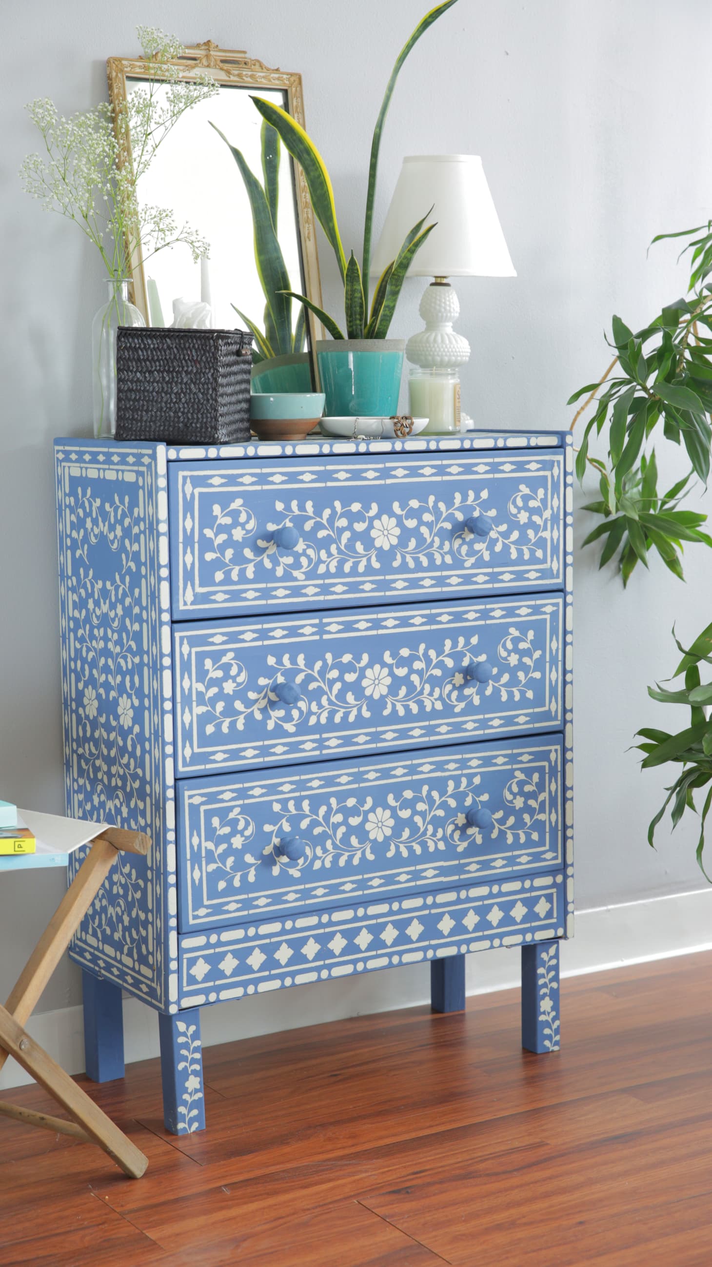 Bone Inlay Budget DIY Furniture Projects Apartment Therapy