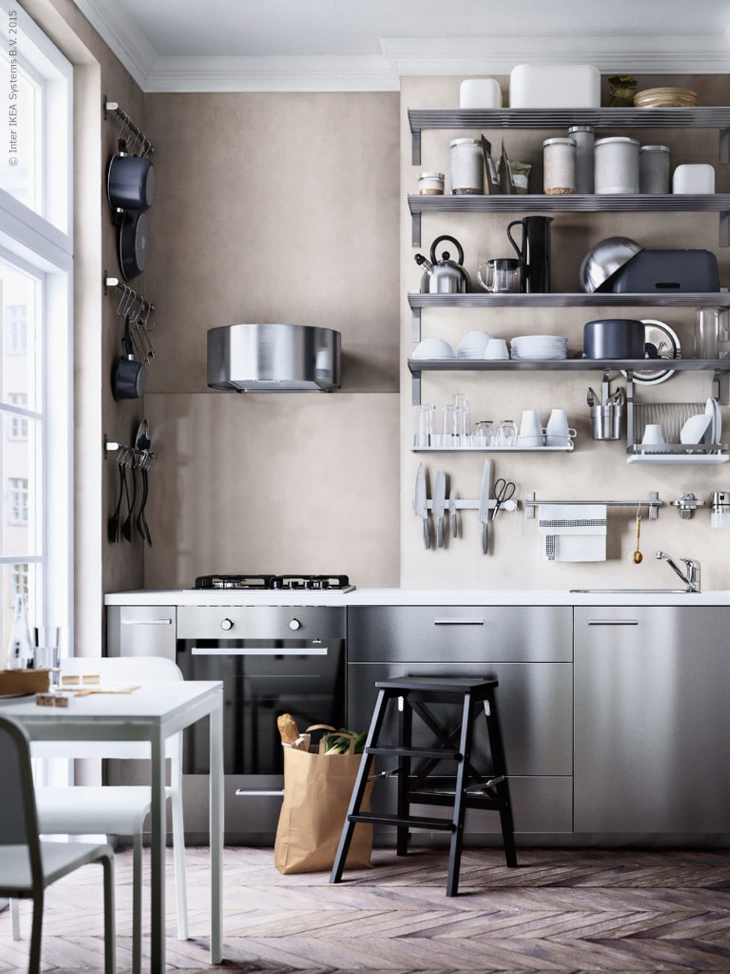 Unique Apartment Therapy Ikea Kitchen for Large Space