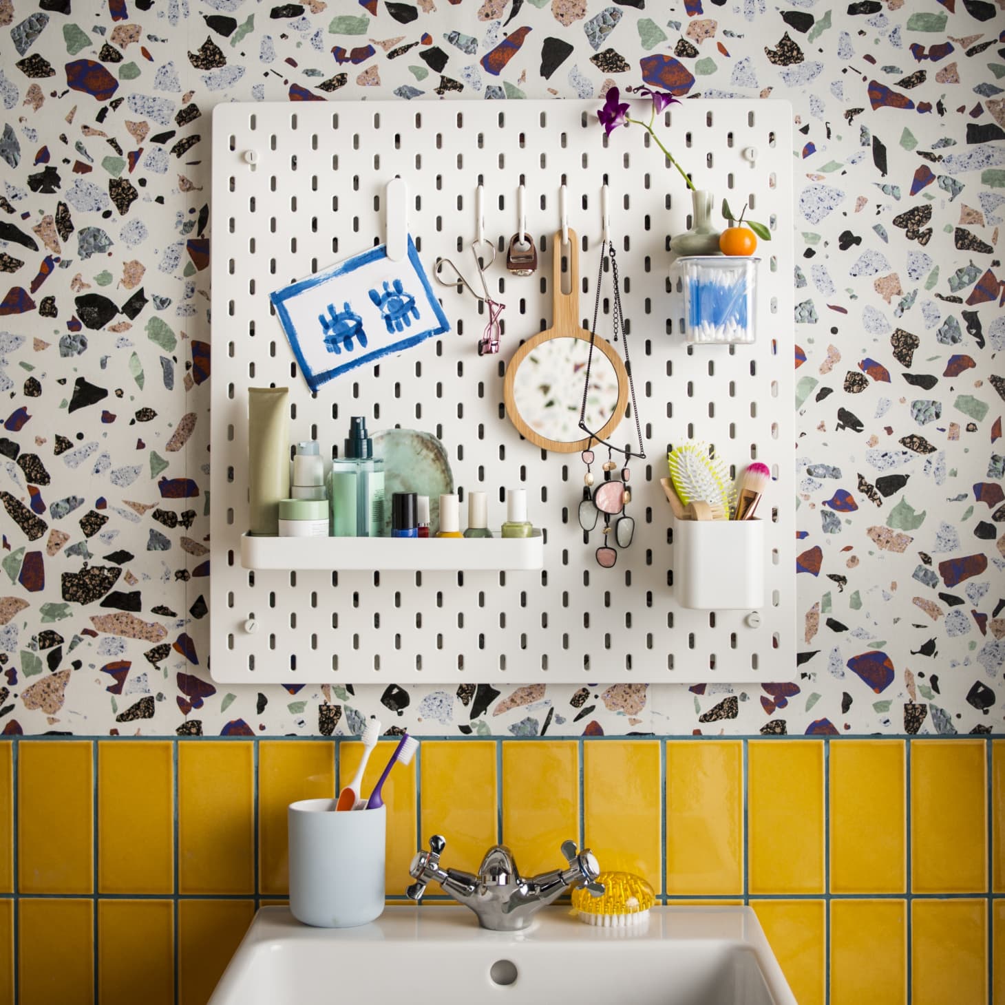 IKEA Skadis Pegboard Ideas & Inspiration Apartment Therapy