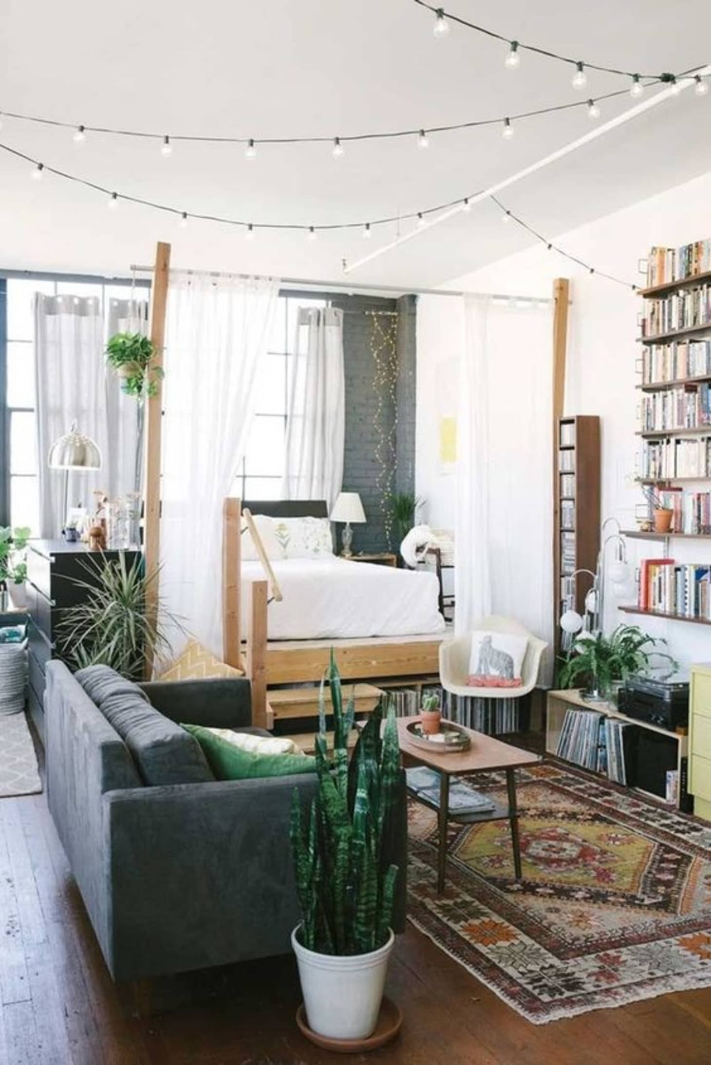 28 Ways To Use Those Magical String Lights Apartment Therapy