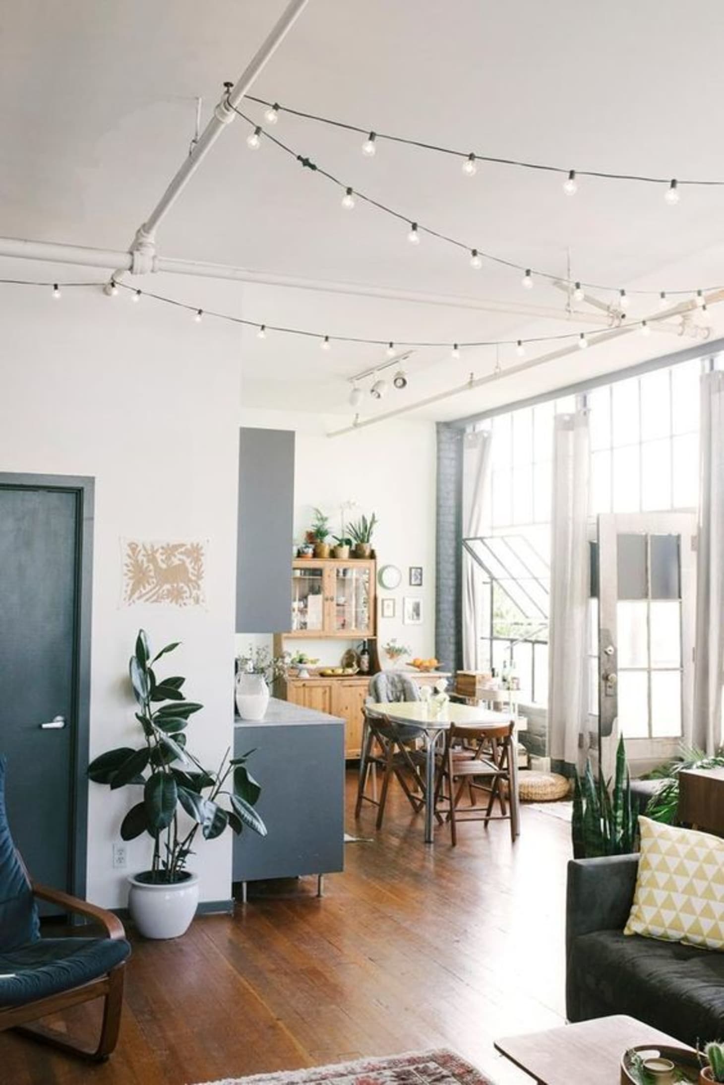 28 Ways To Use Those Magical String Lights Apartment Therapy