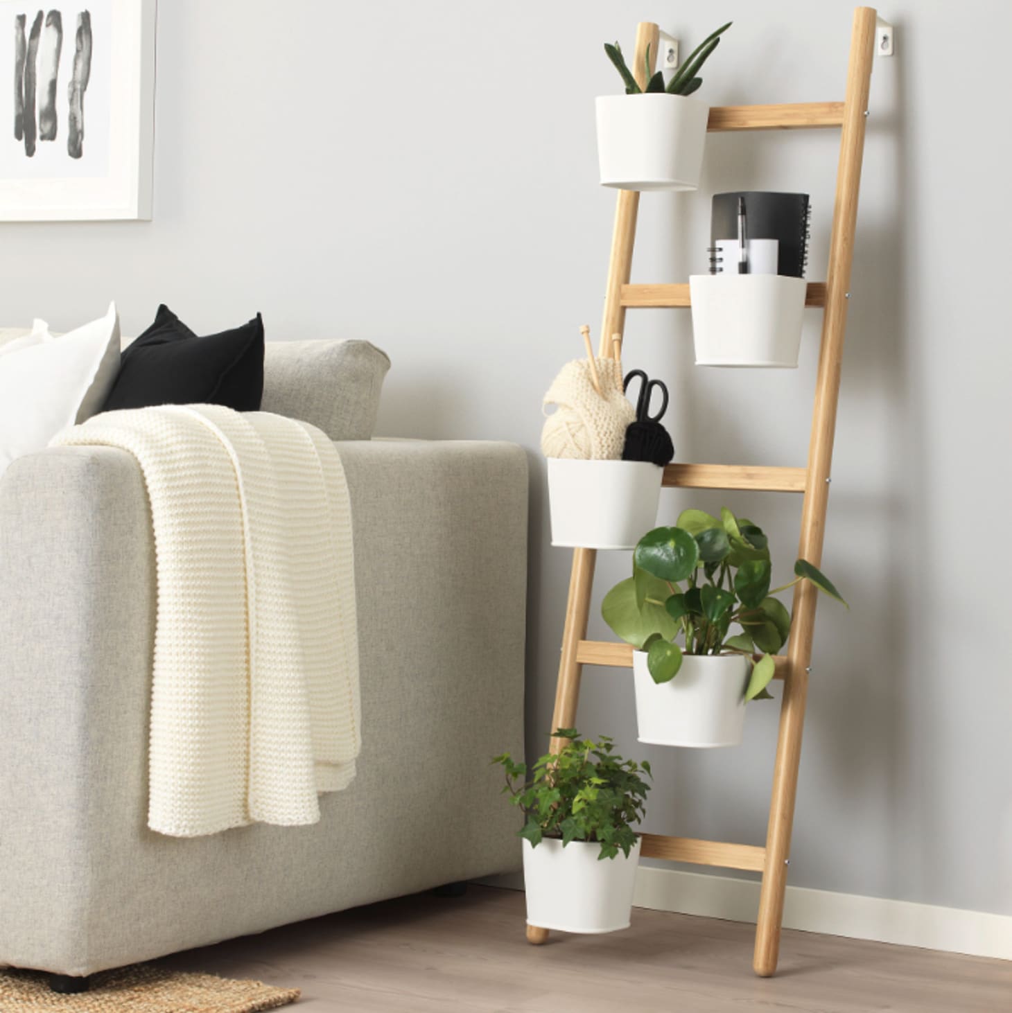 Ikea White Hanging Planter devenirsecretairemedicale