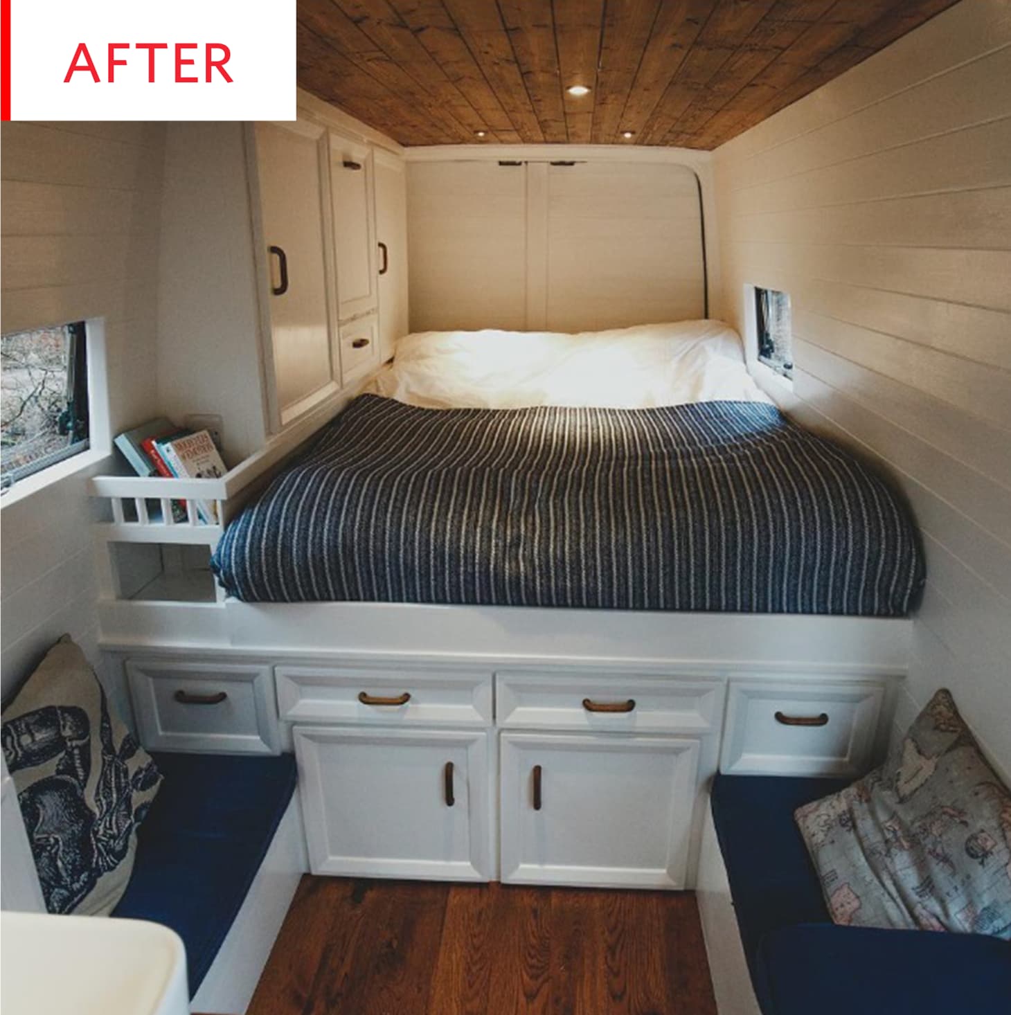 Sprinter Van Converted Tiny House Bathroom Photos Apartment Therapy