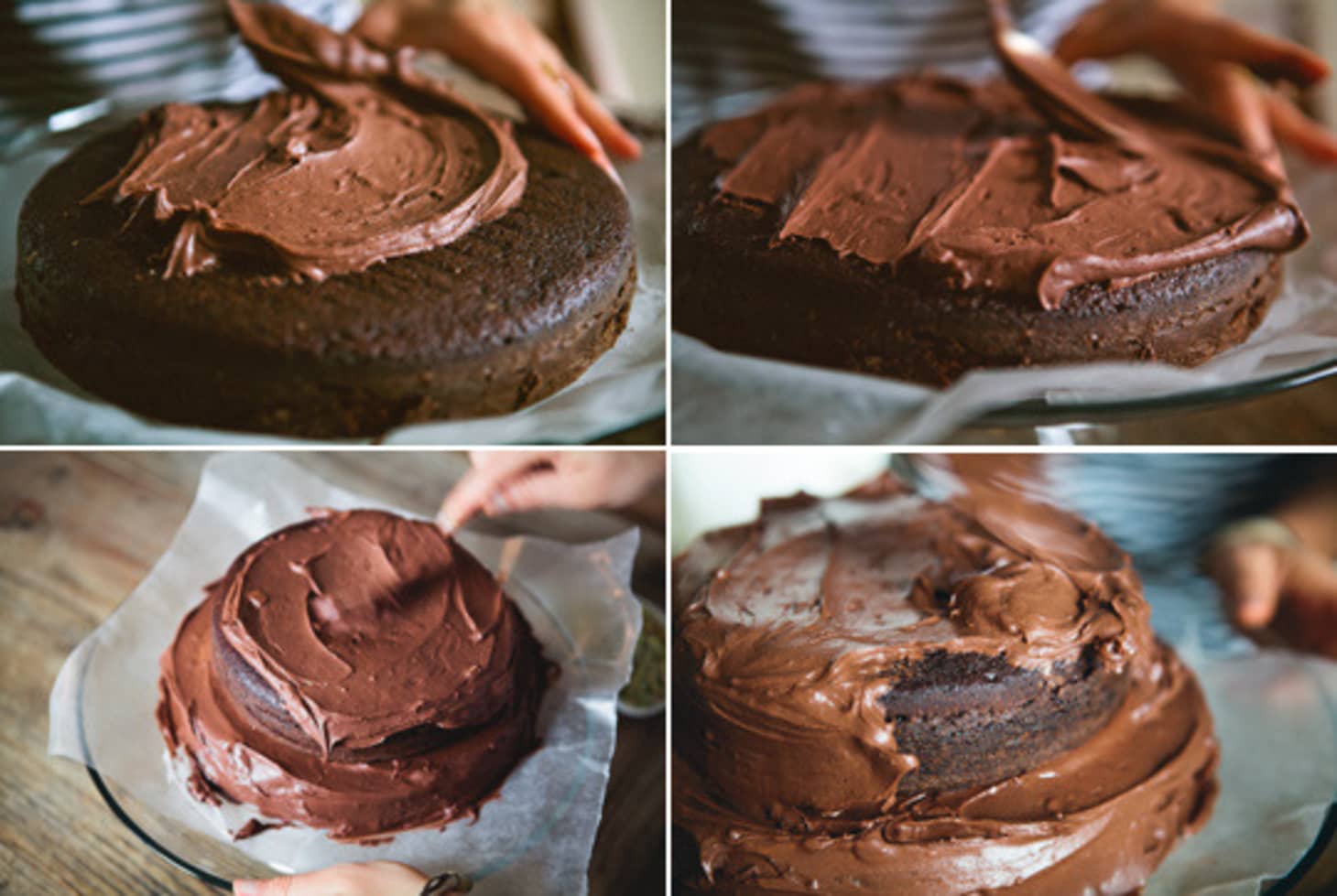Birthday Cake Recipe Double Chocolate Sour Cream Cake Kitchn