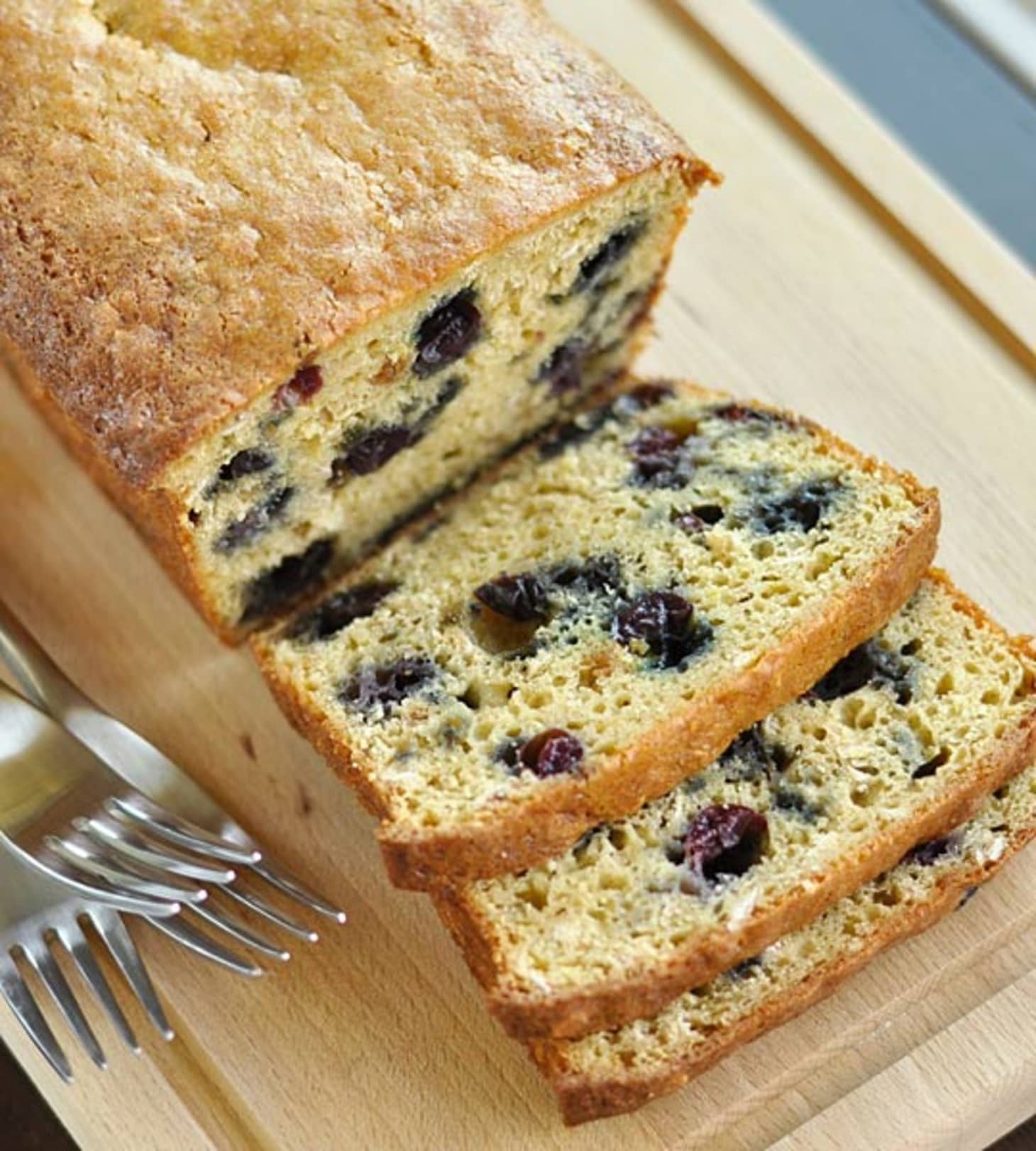 Recipe BlueberryOat Quick Bread Kitchn