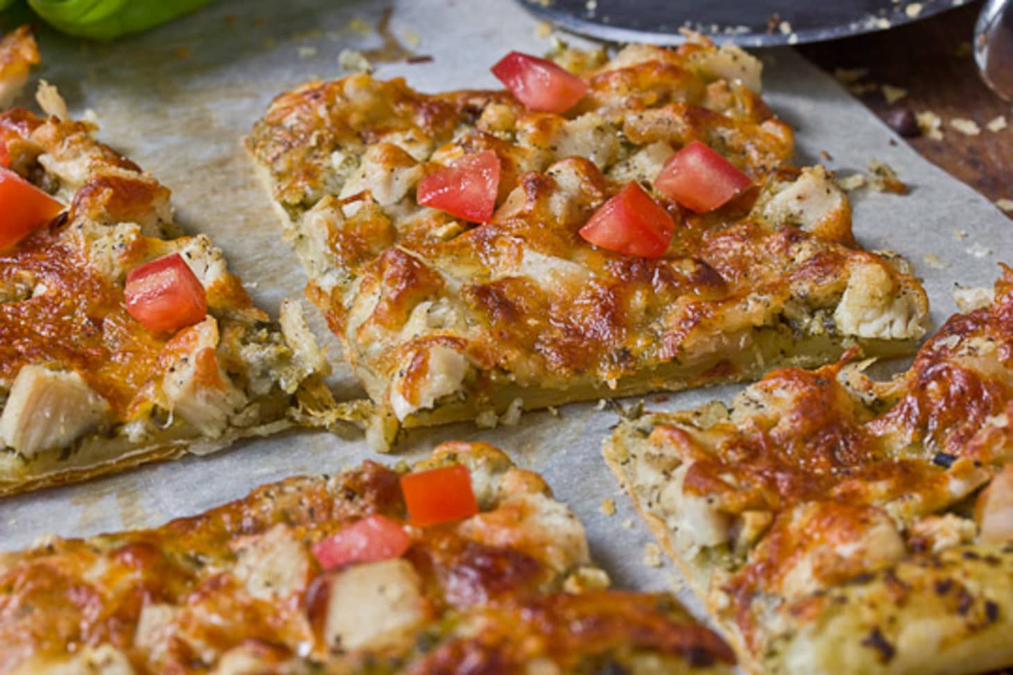 Weeknight Recipe Pesto Chicken Tart Kitchn