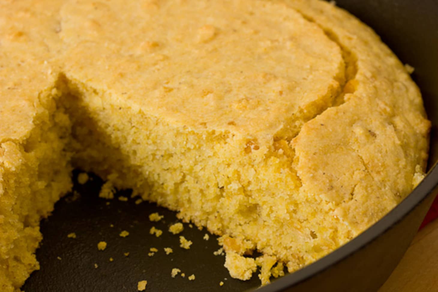 Side Dish Recipe Easy Skillet Cornbread with Creamed Corn Kitchn