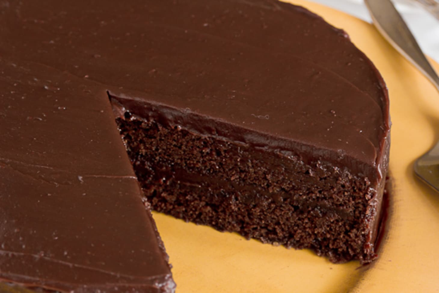 Recipe SouthernStyle Chocolate Cake with Chocolate Ganache Frosting