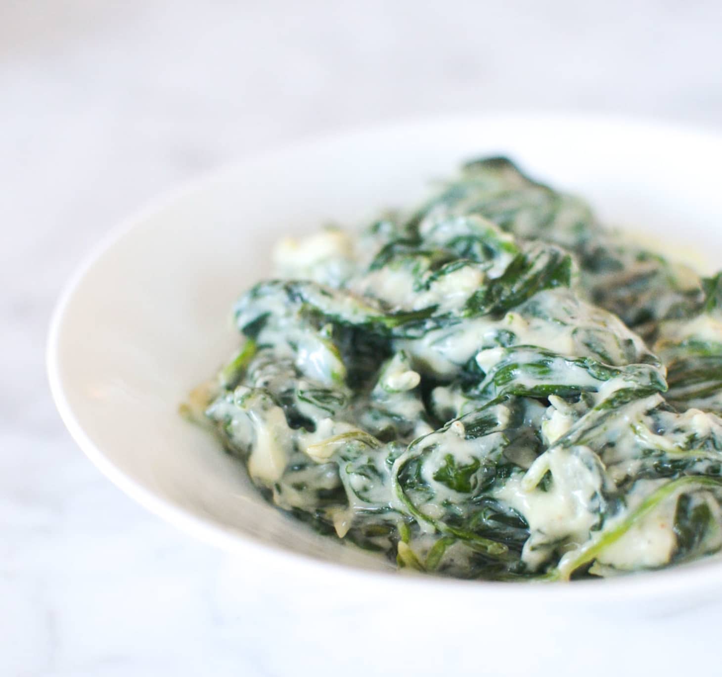 Recipe Creamed Spinach with Baked Eggs Kitchn