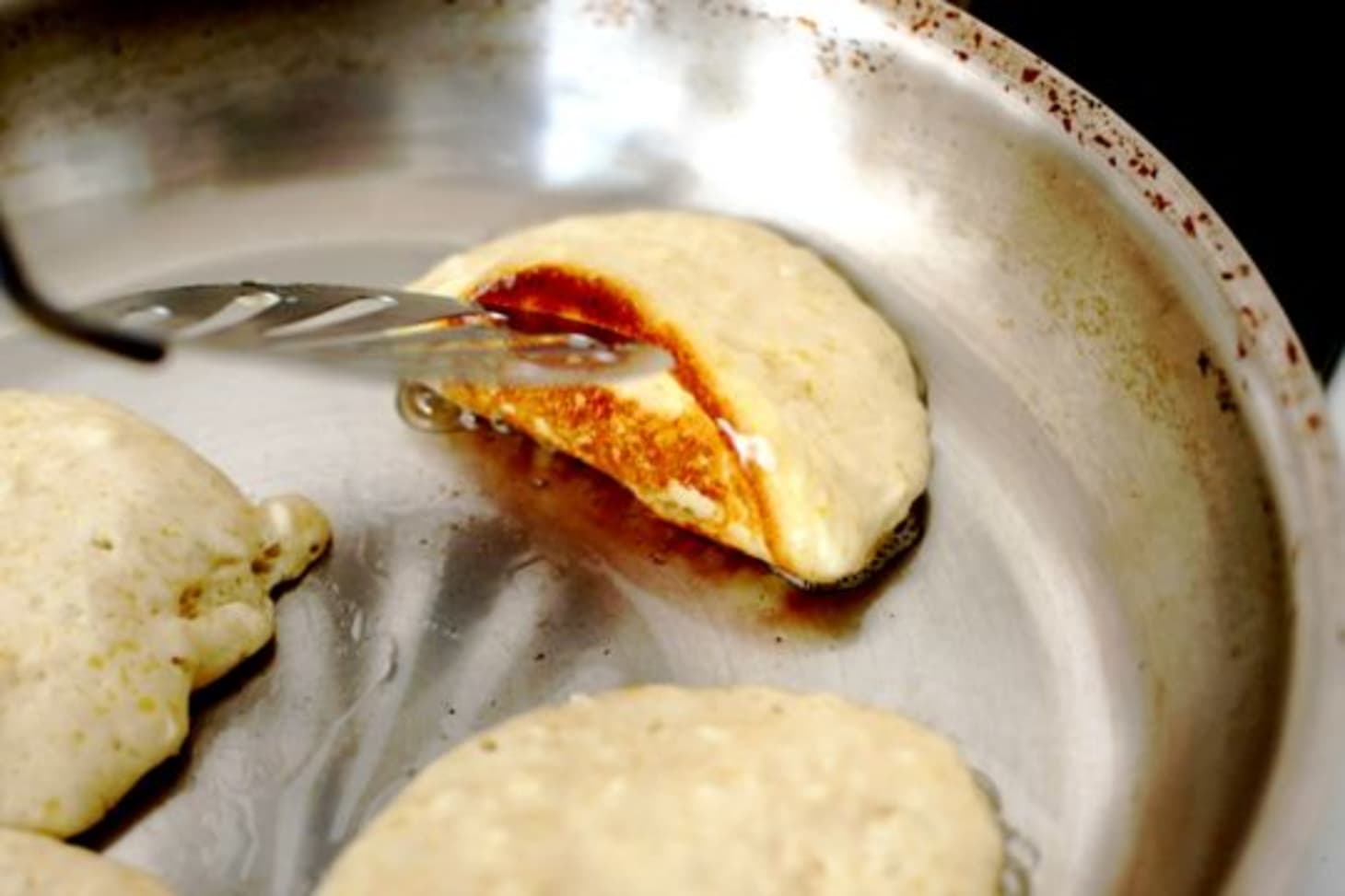 The Best Pancake Recipe Lofty Buttermilk Pancakes Kitchn