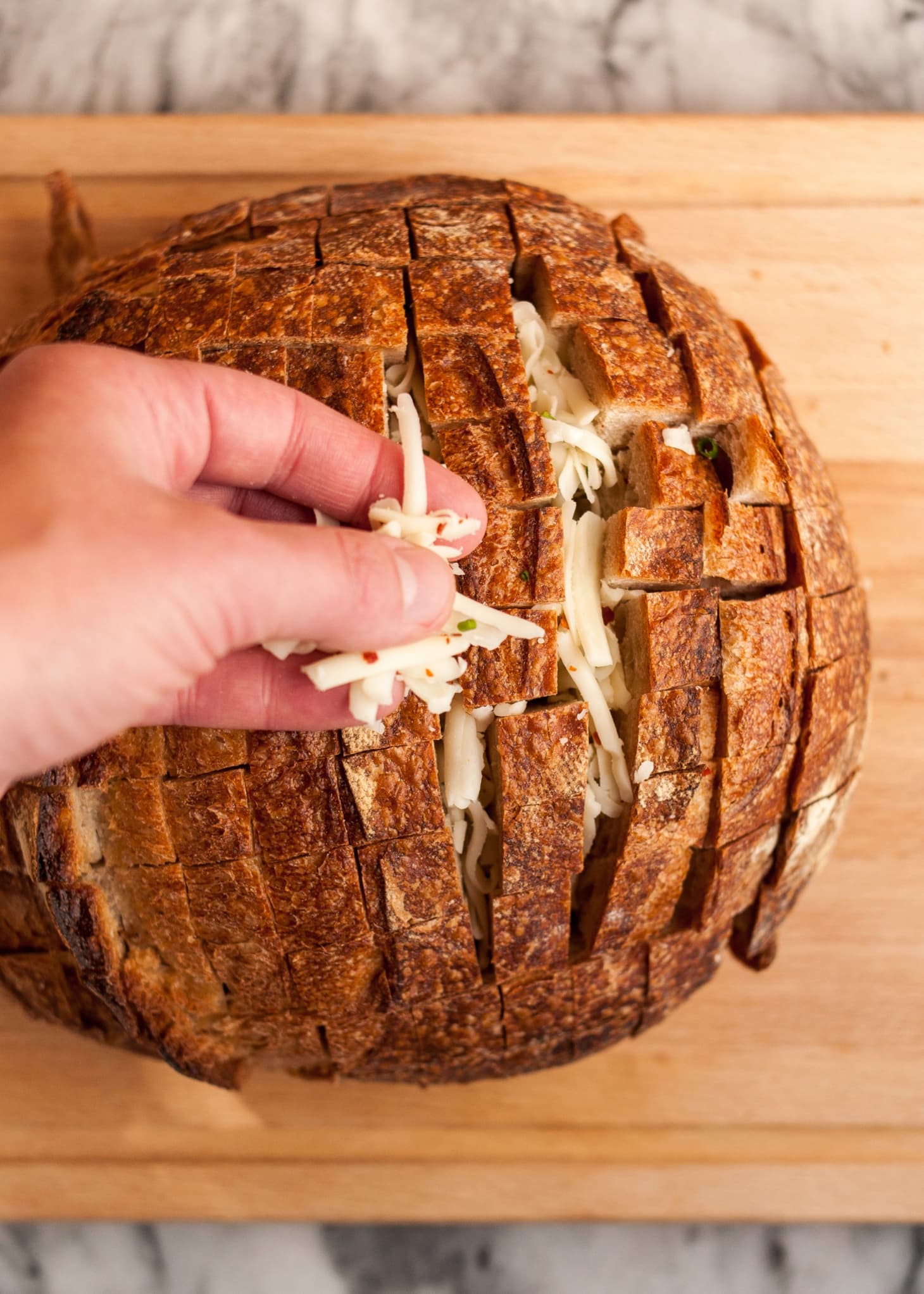 How To Make PullApart Cheese Bread Kitchn