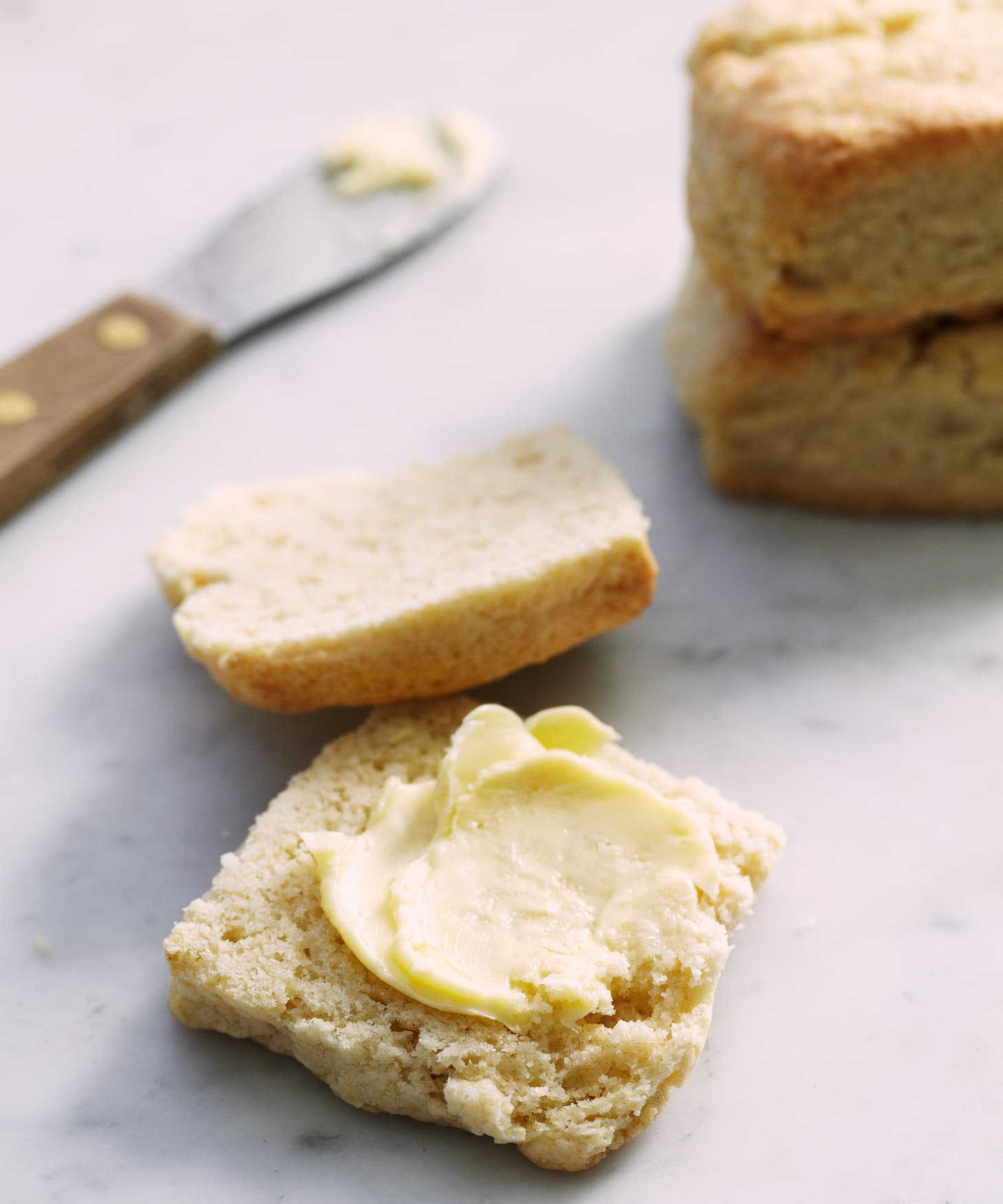 Recipe OneBowl Cream Cheese Biscuits Kitchn