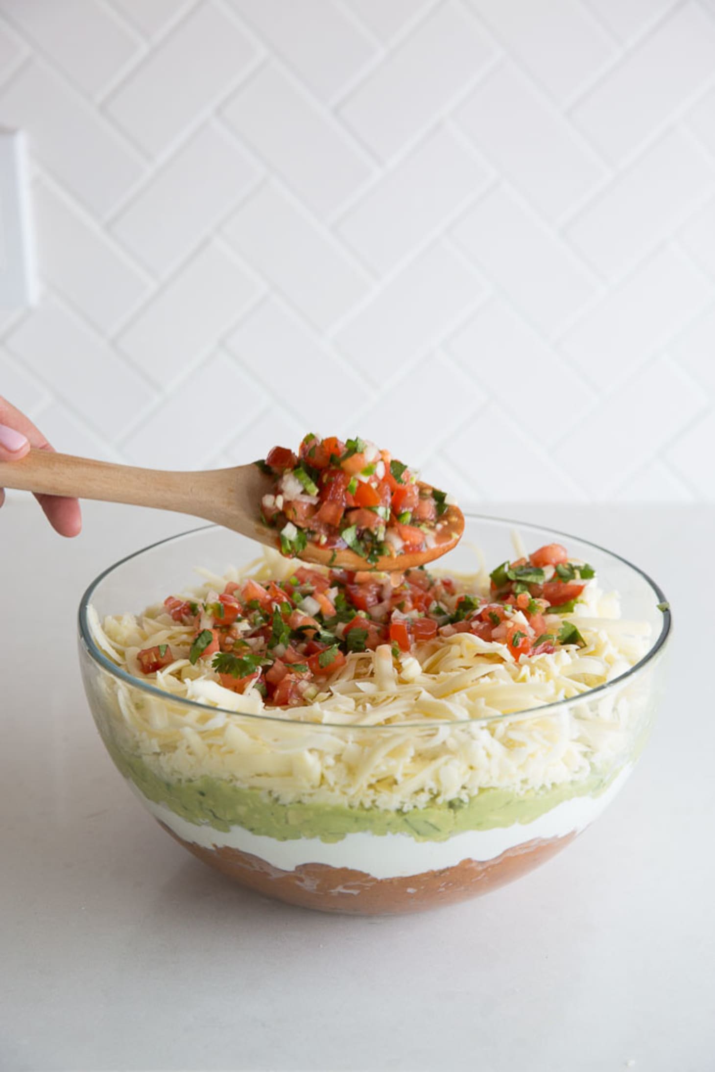 How To Make Classic 7Layer Taco Dip Kitchn