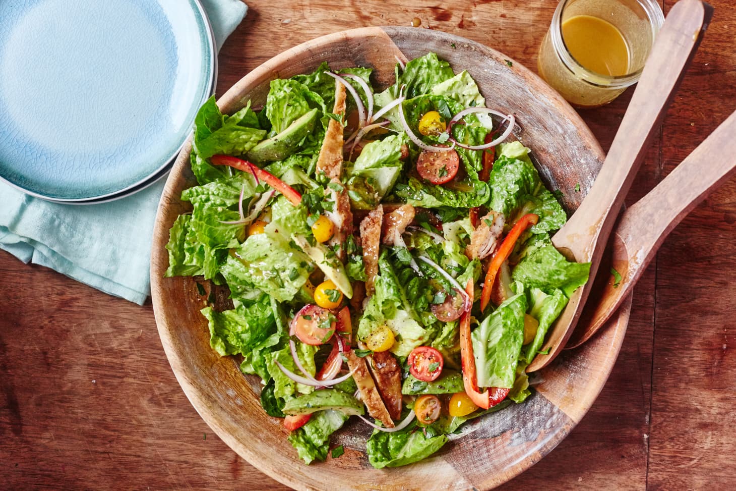 Recipe Honey Mustard Chicken Tender Salad Kitchn