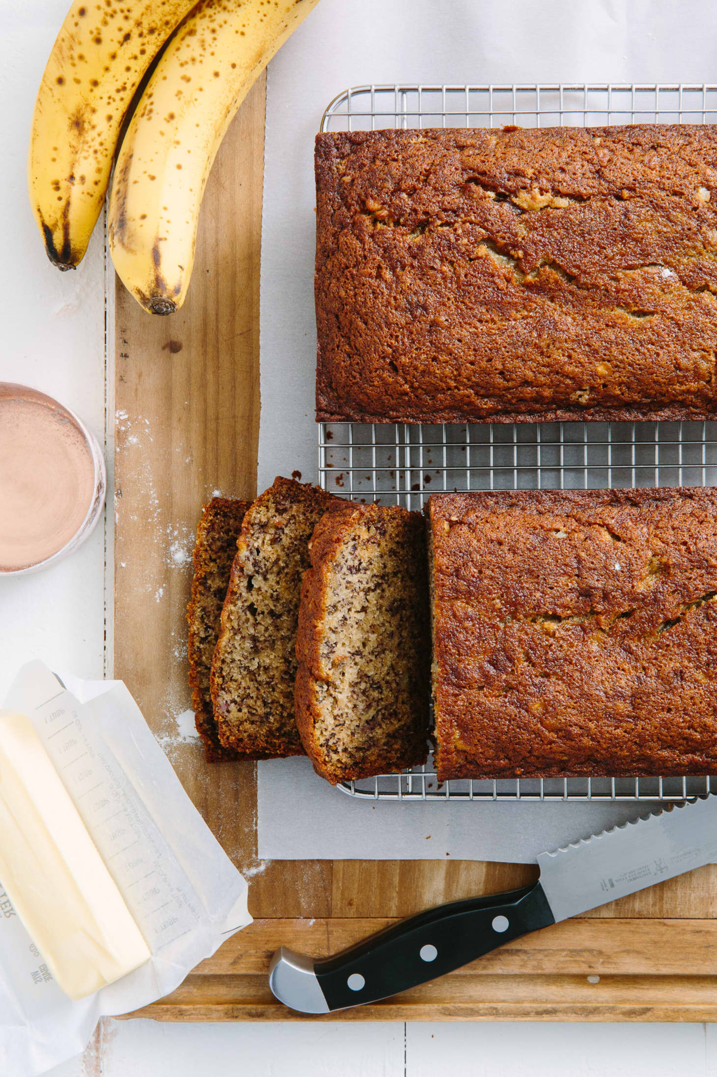 Recipe Moist and Cakey Banana Bread Kitchn