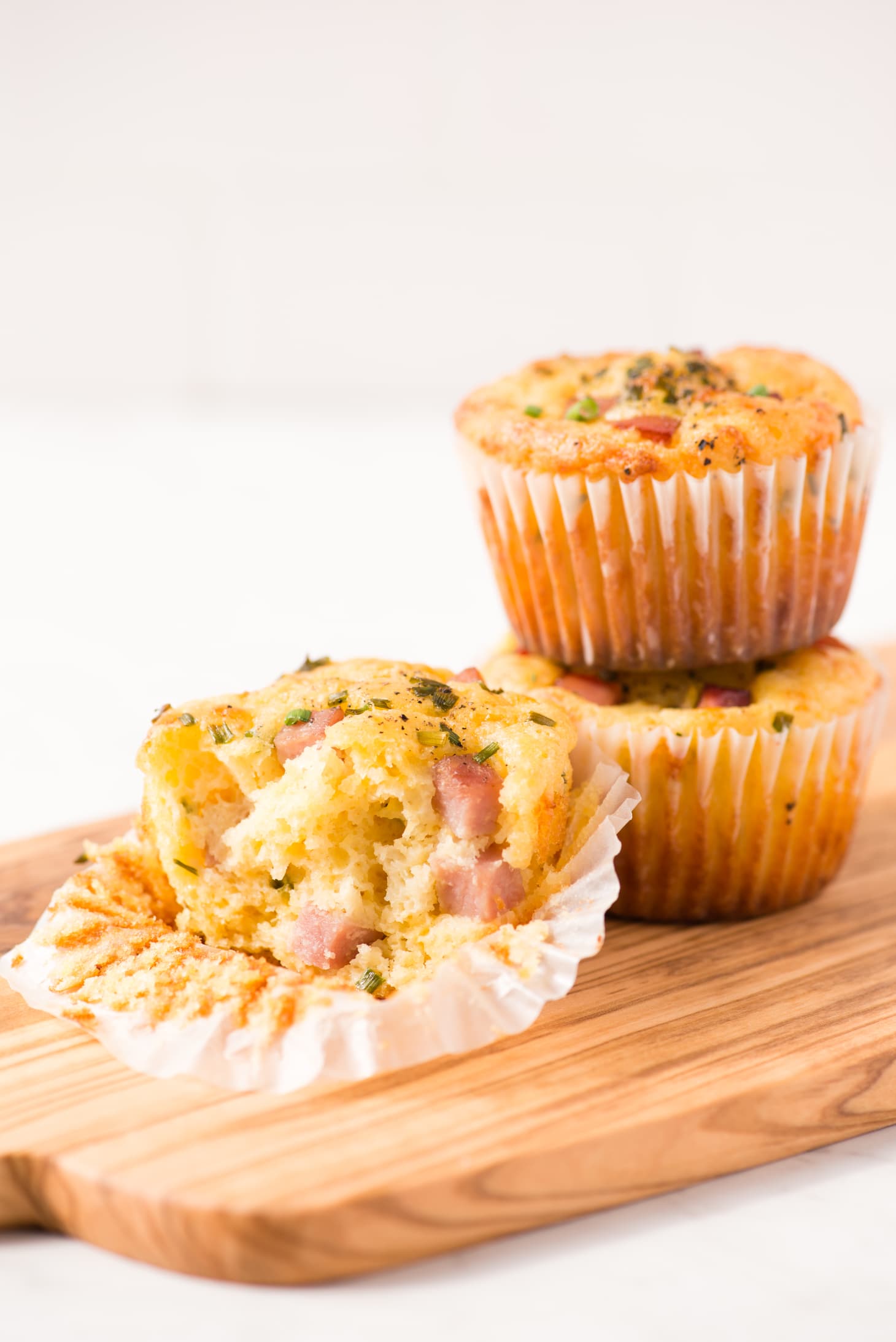 Recipe Ham and Cheddar Lunch Box Muffins Kitchn