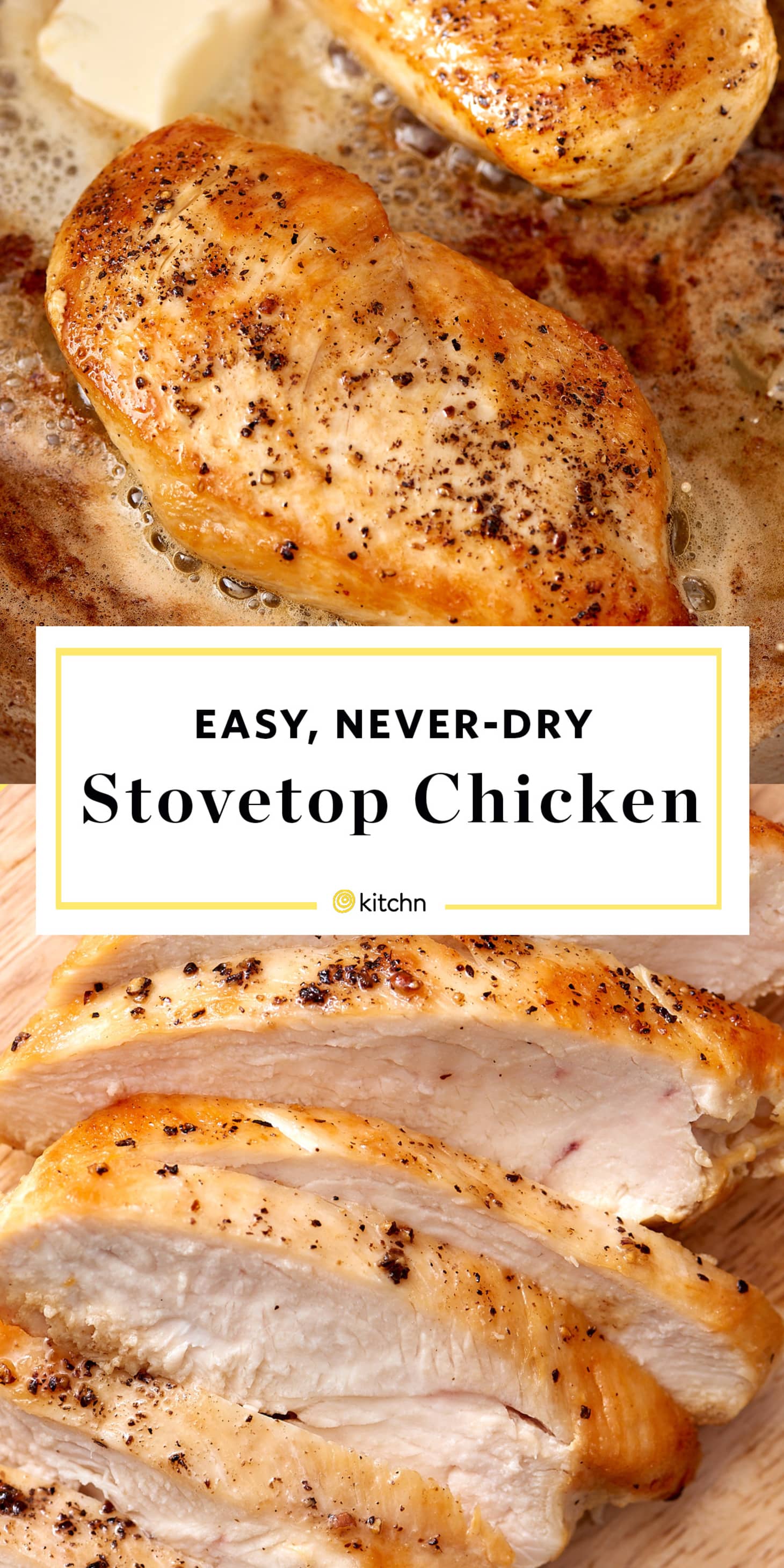 How To Cook Golden Juicy Chicken Breast On The Stove Kitchn 