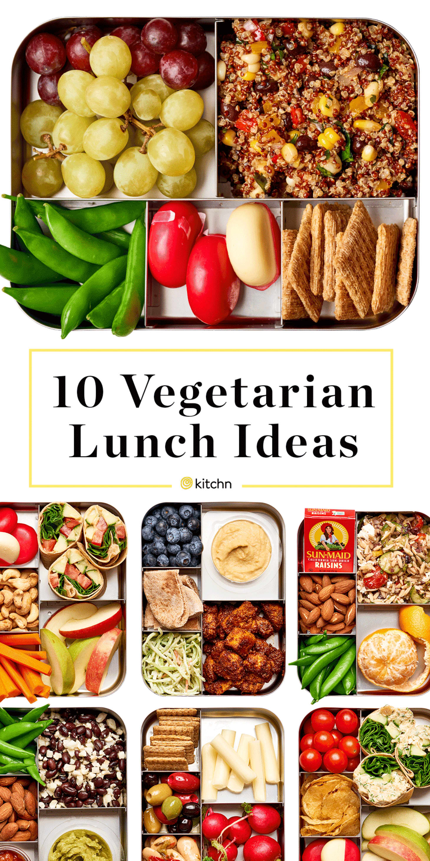 Easy Healthy Vegetarian Lunch Ideas - Lunch Vegetarian Healthy Work ...