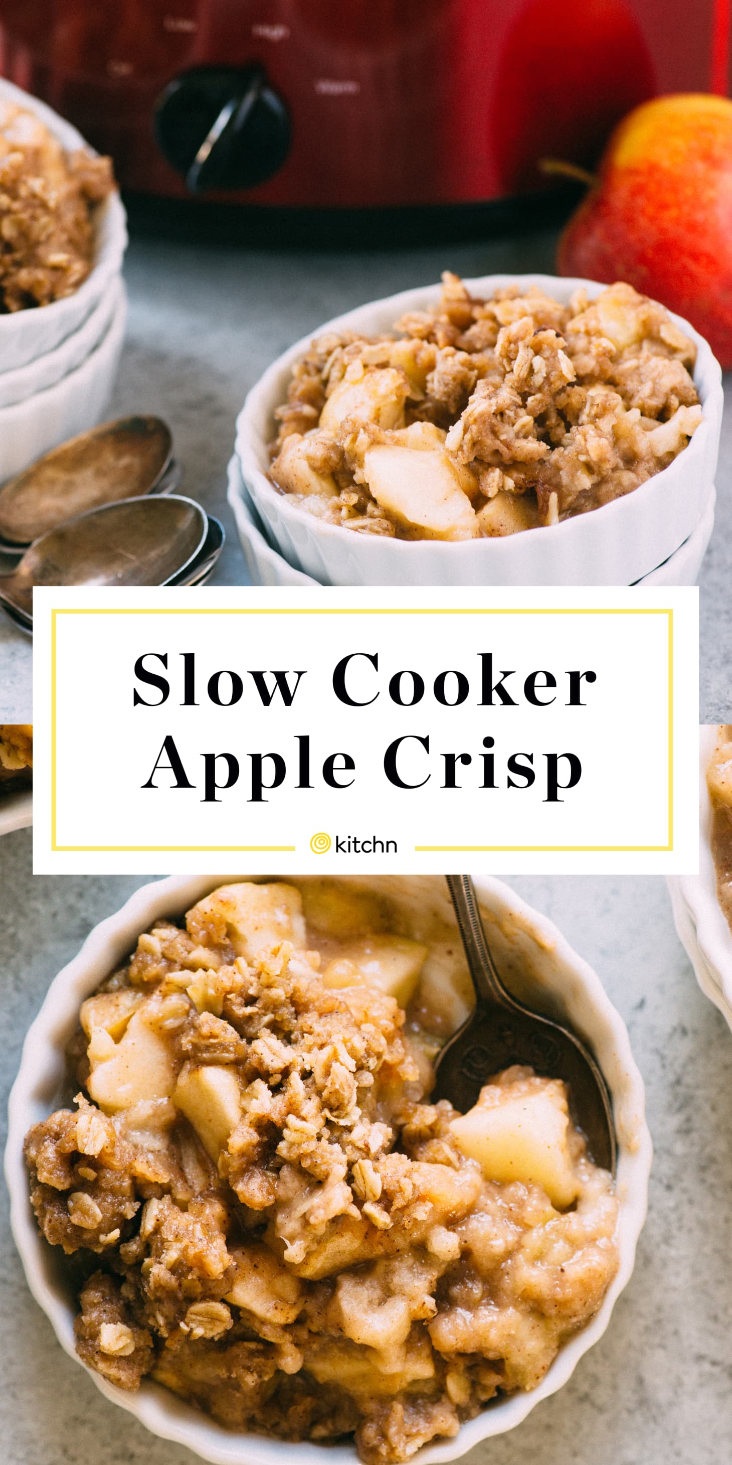 Slow Cooker Apple Crisp Kitchn