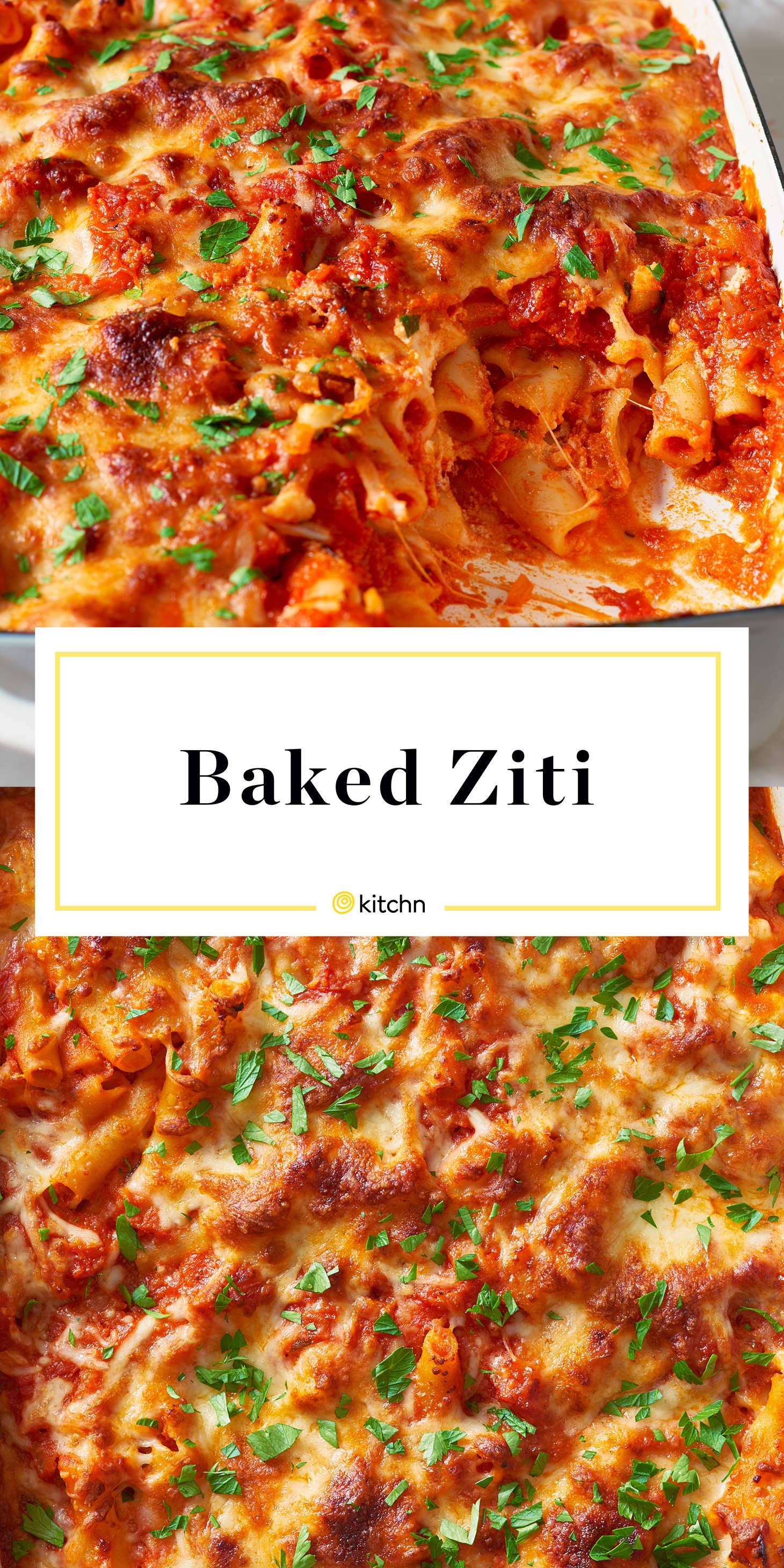 How To Make an AllStar Baked Ziti Kitchn