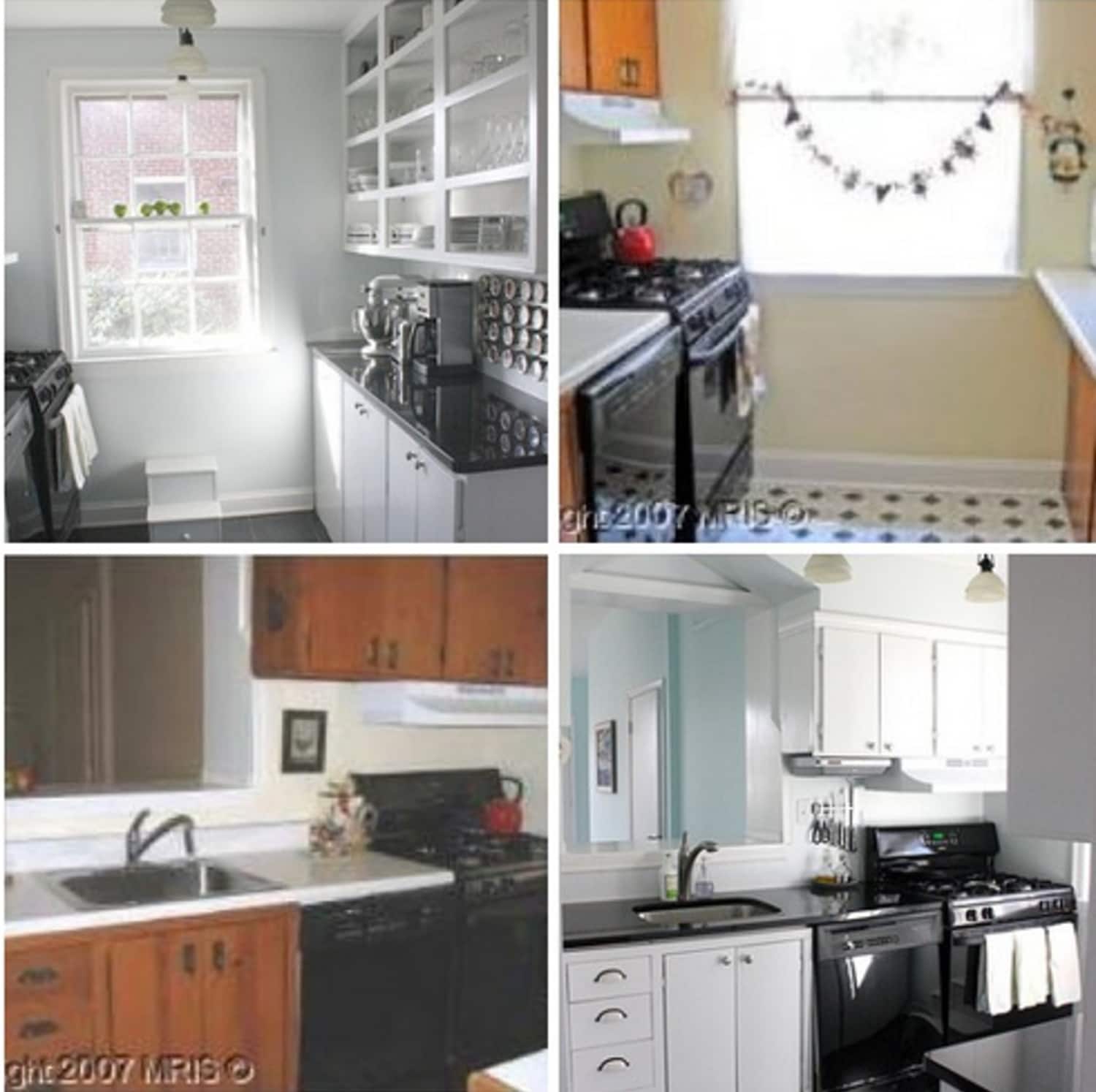 Before & After: A Modest Galley Kitchen Makeover ...
