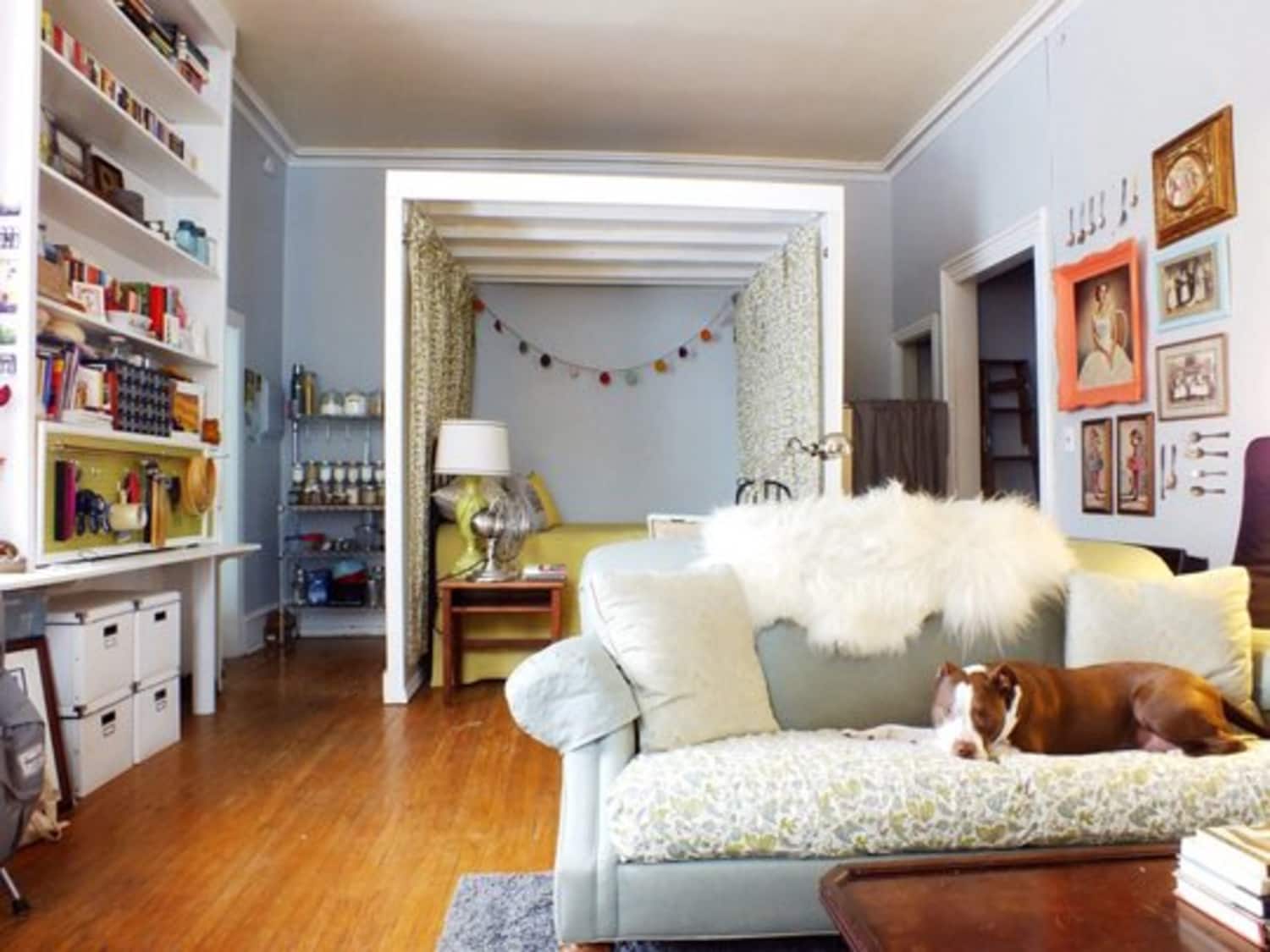 bedroom turned living room ideas