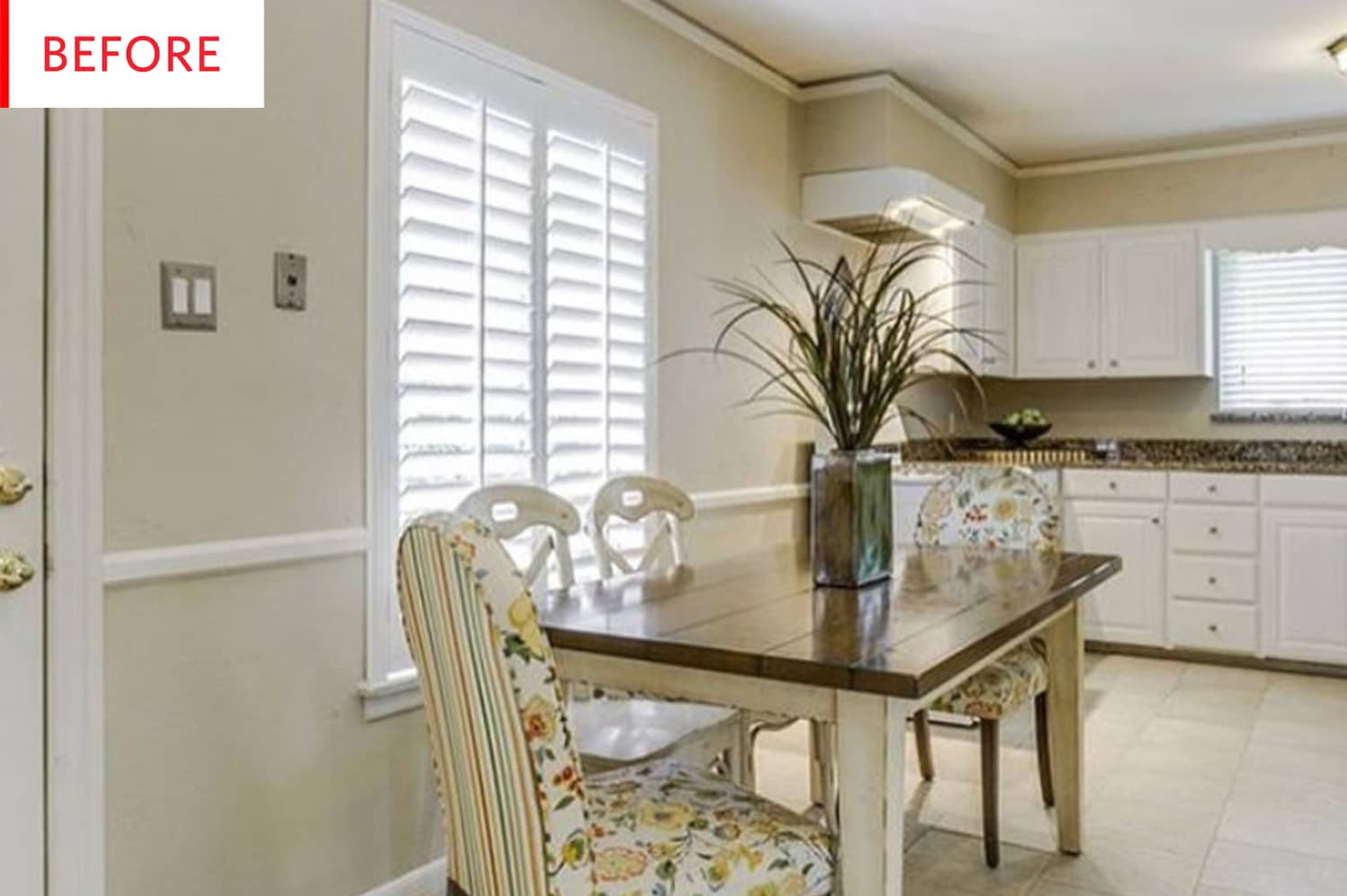 Before and After: This Formerly Dated Kitchen Now Belongs in the Current Decade