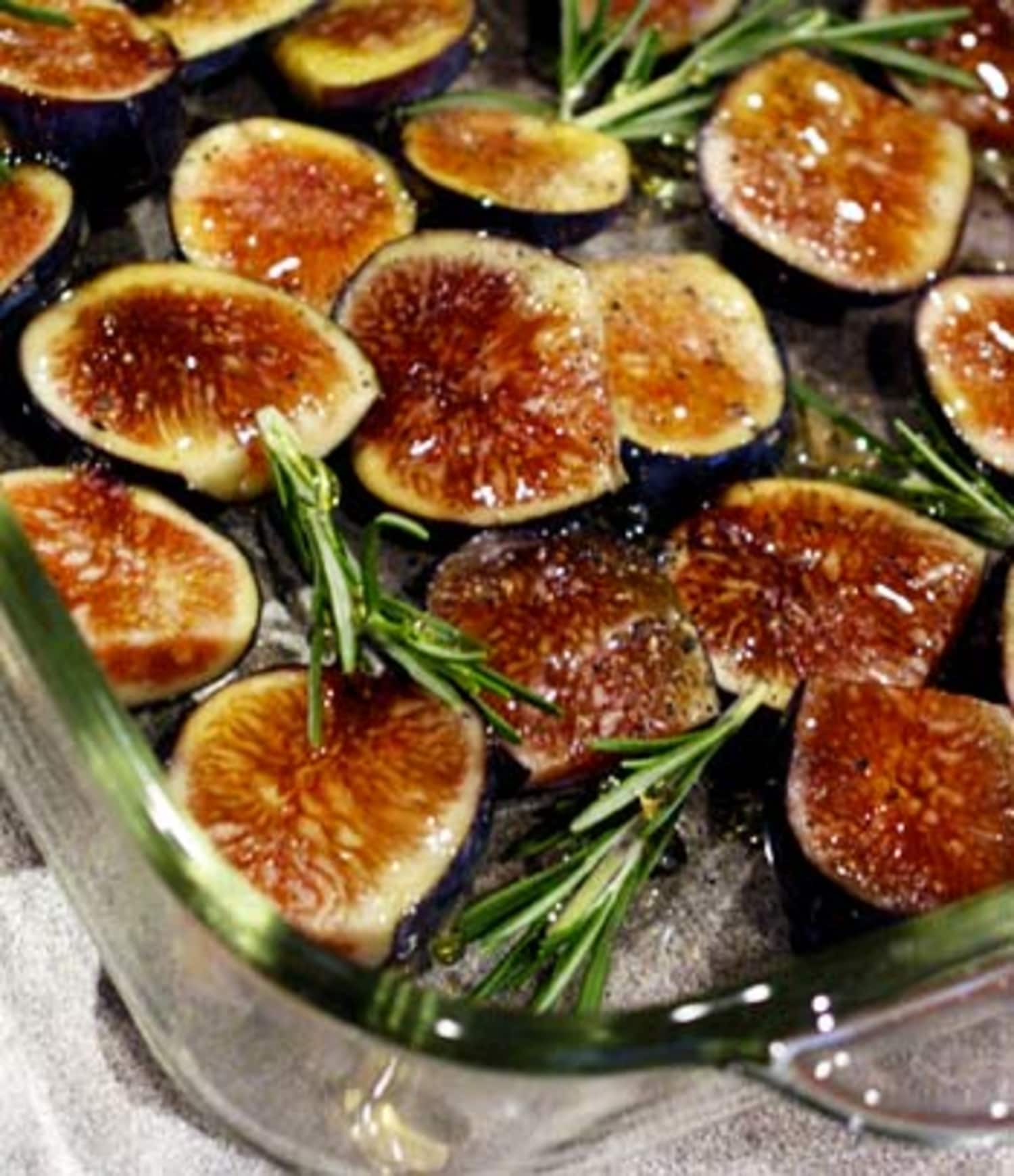 Recipe Roasted Figs with Honey and Rosemary Kitchn