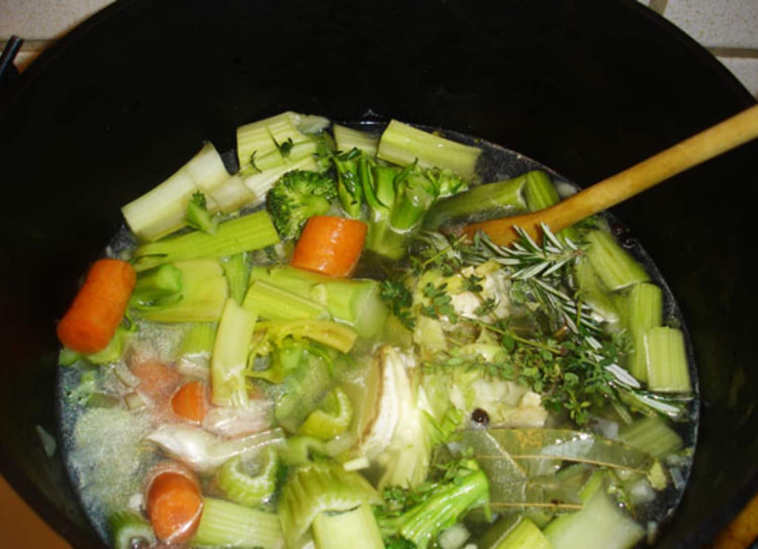 Tip Save Vegetable Scraps for Stock Kitchn