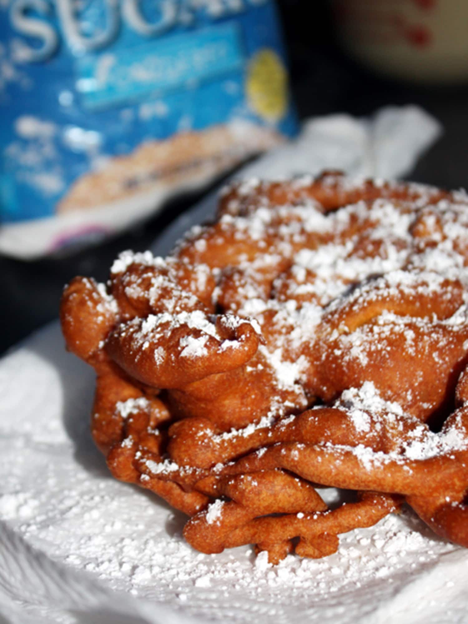 How To Make Funnel Cakes At Home Street Fair Food Week  Kitchn