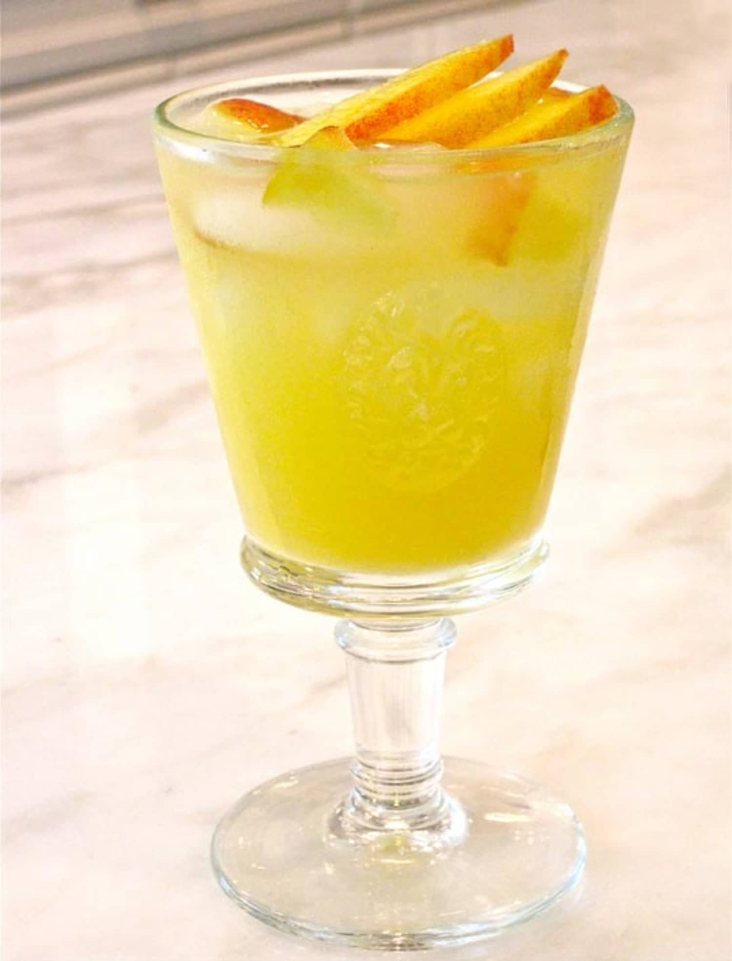 Summer Recipe: The Bitter Peach Bellini Kitchn