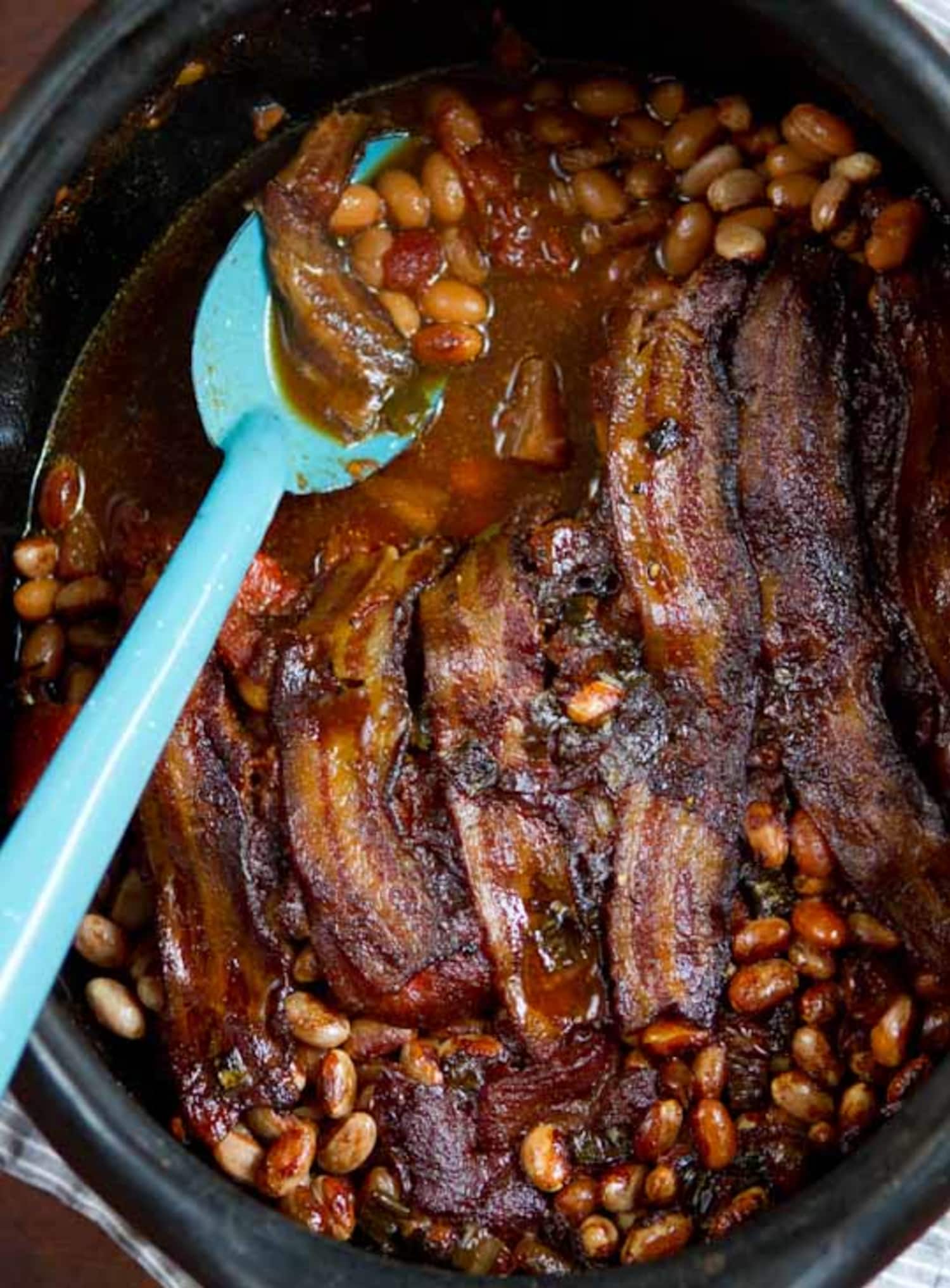Family Recipe Baked Beans with Pineapple and Bacon Kitchn