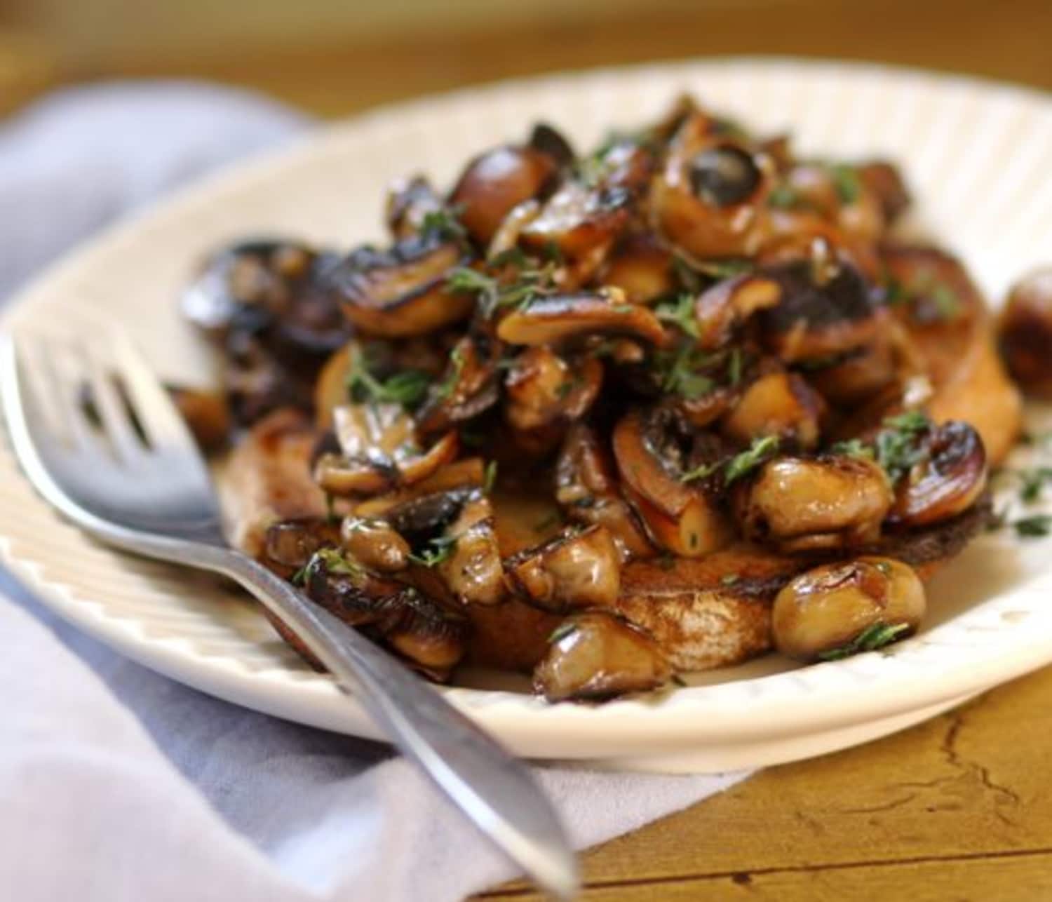 Recipe for Any Meal: Mushrooms on Toast | Kitchn