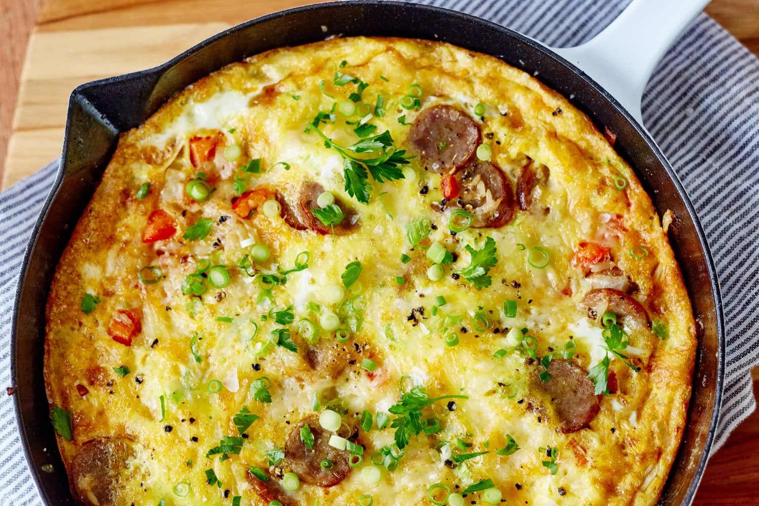 Leftover Pasta? Make a Frittata! Kitchn