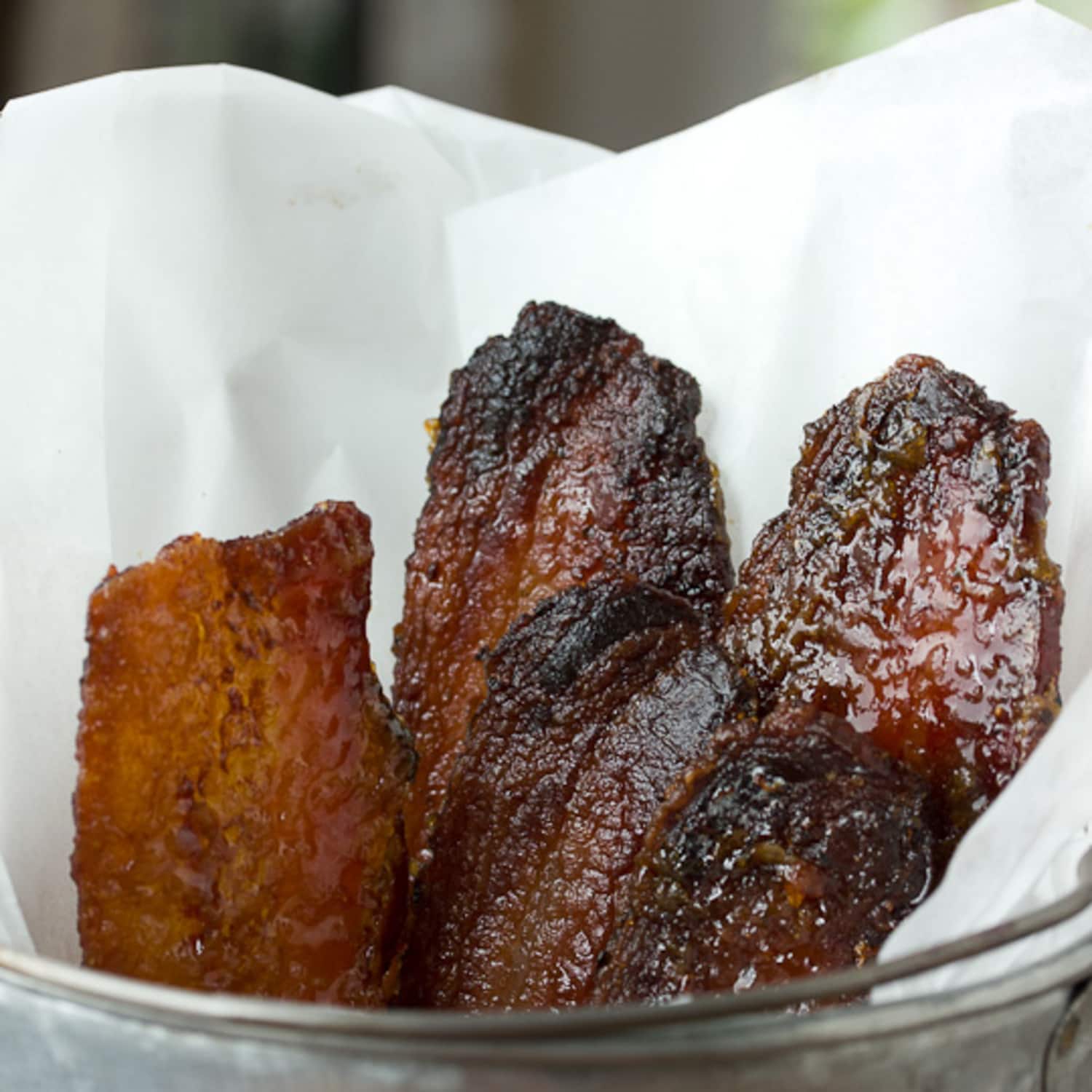 Recipe Crispy Brown SugarGlazed Bacon Kitchn