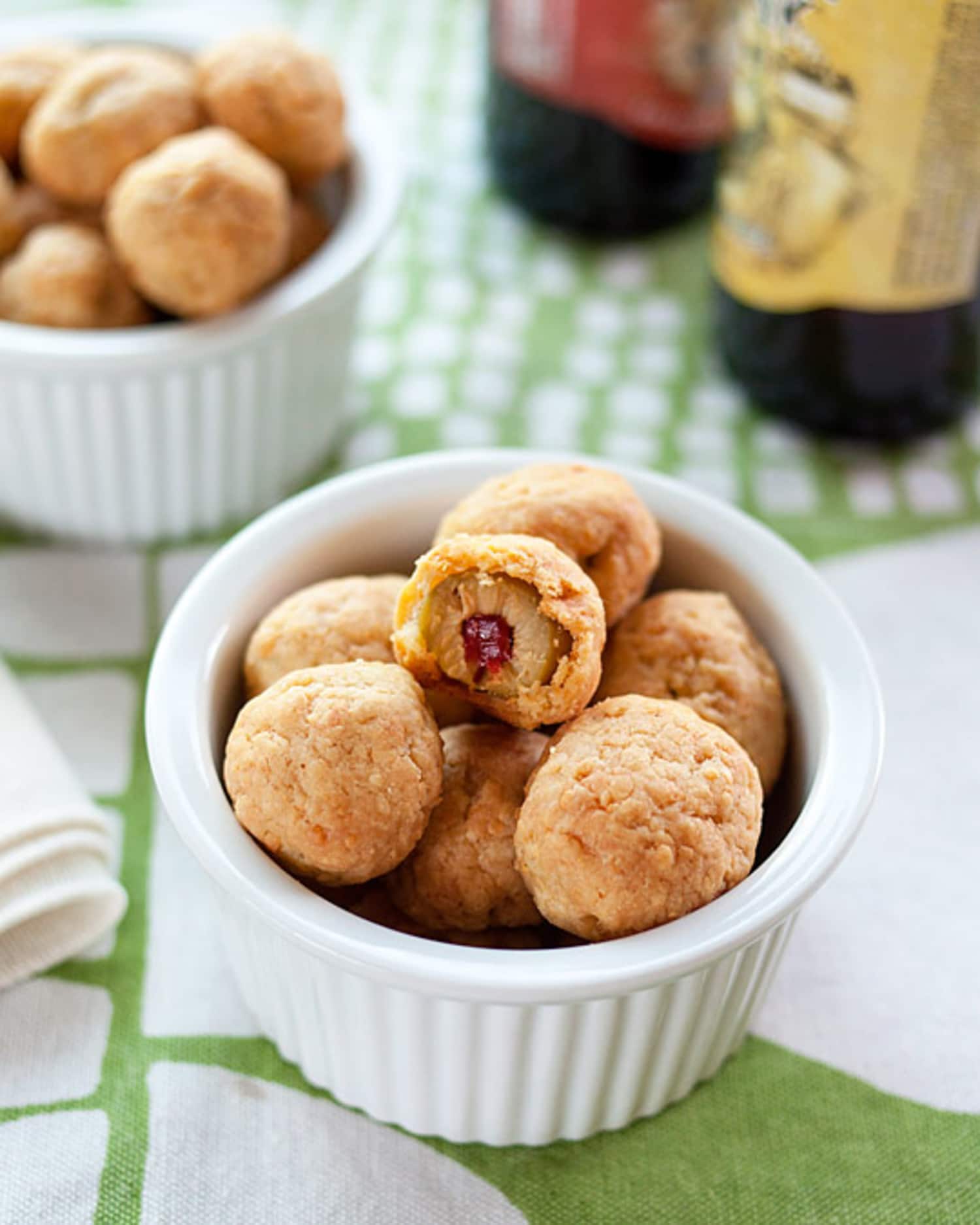 Party Appetizer Recipe Cheddar Olives Kitchn