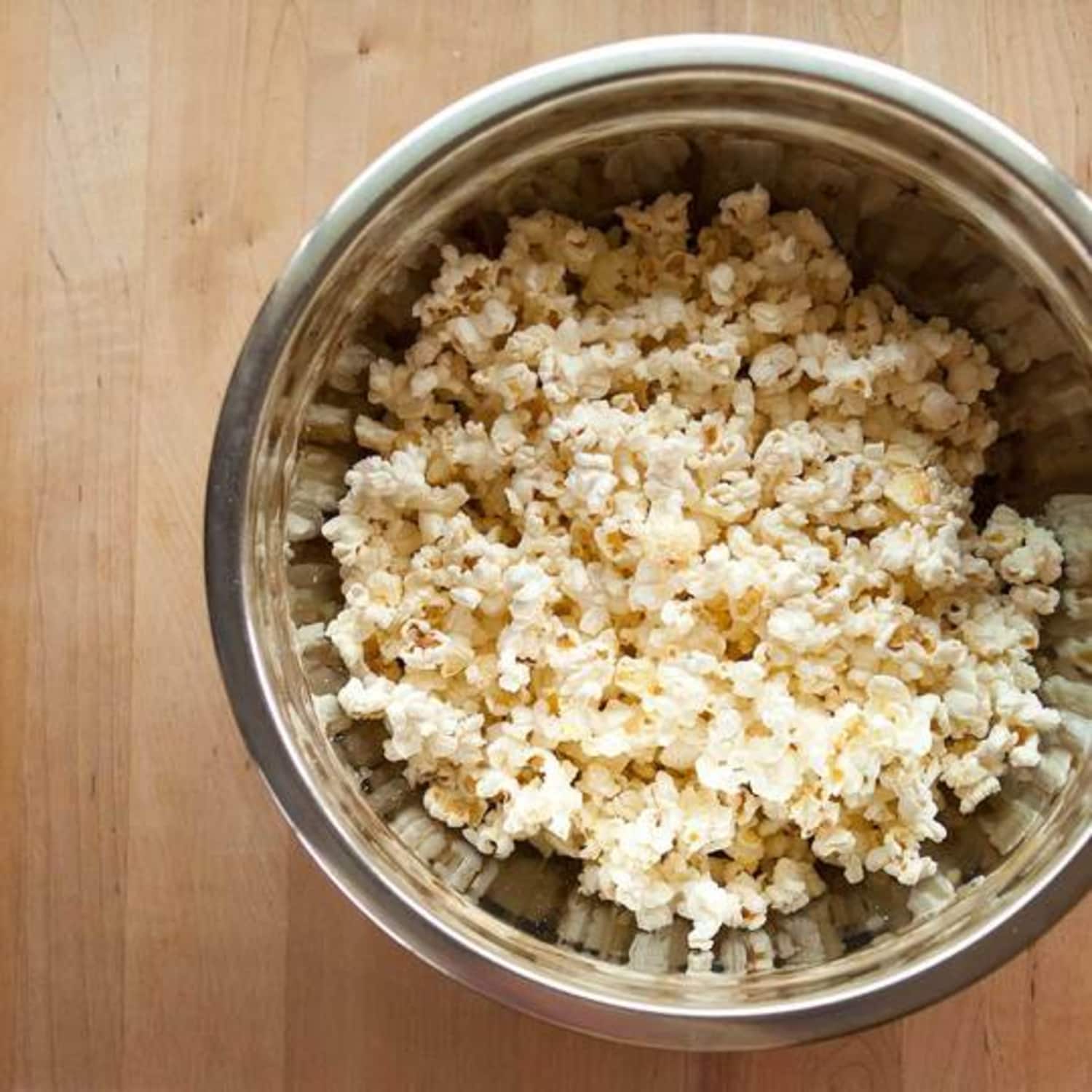 The Best Way to Separate Unpopped Kernels from Popcorn Kitchn