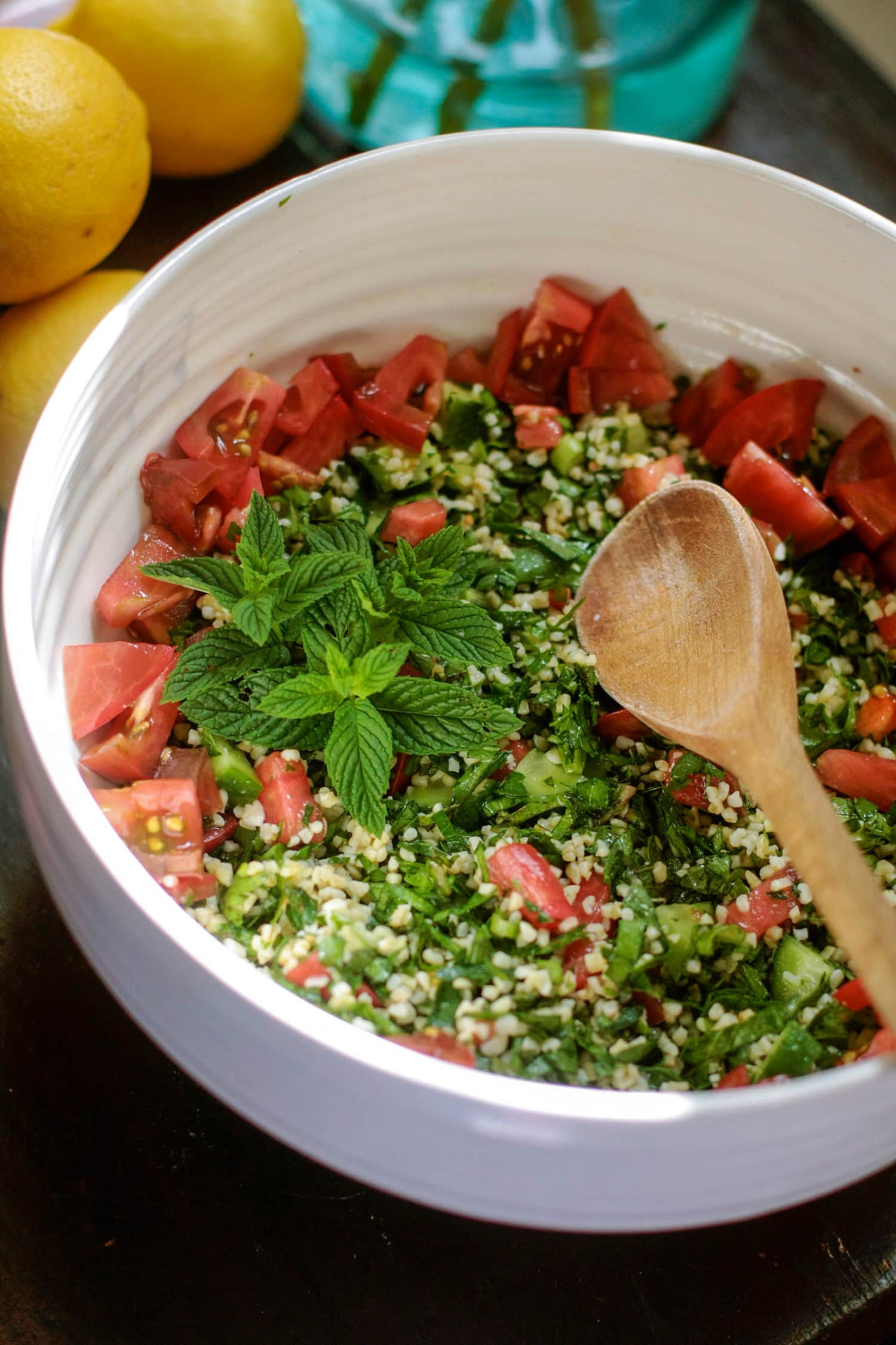 how to prepare cracked wheat for tabouli