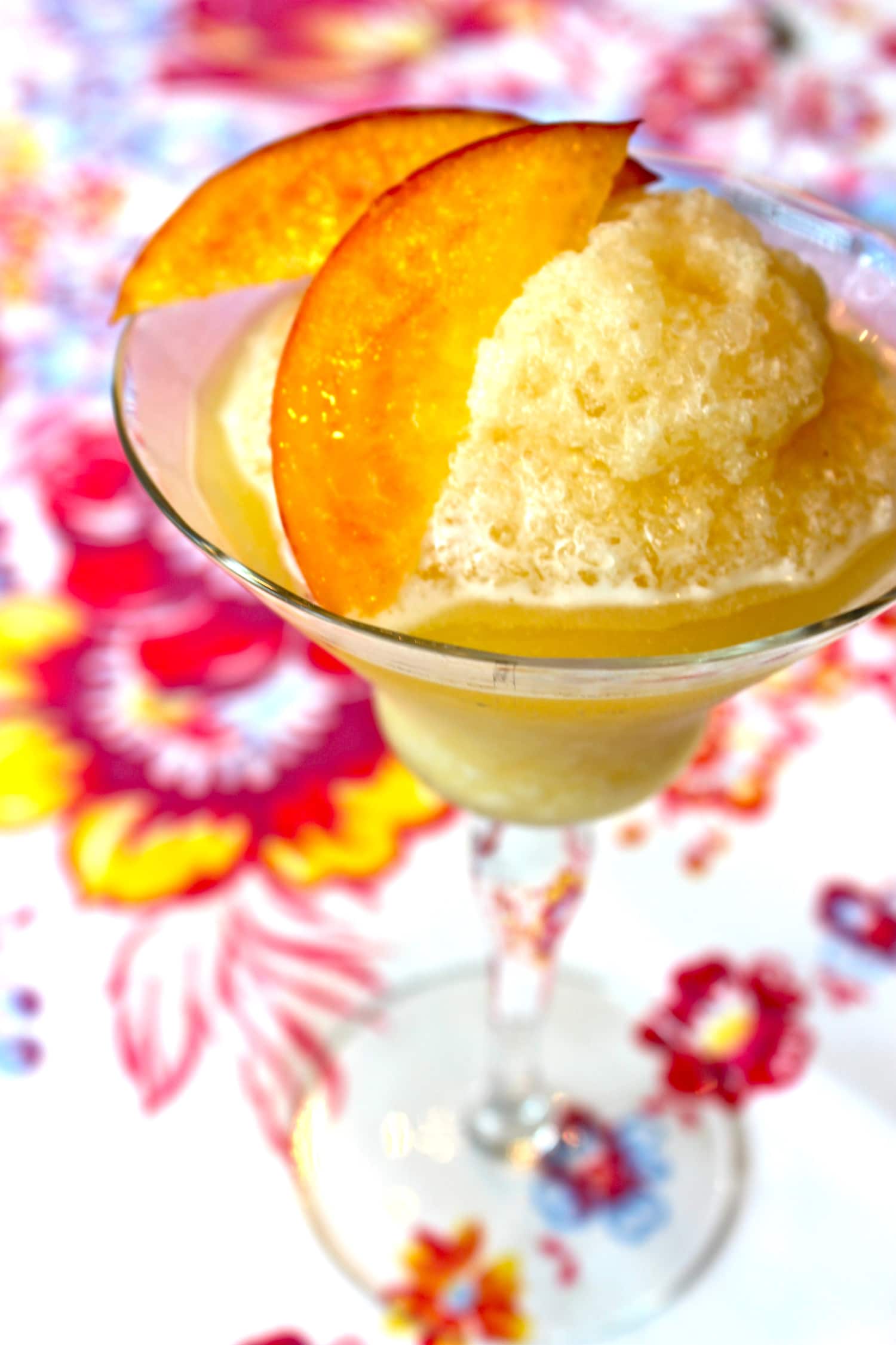 Why I Love Summer, Plus Recipe! Frozen Peach Daiquiris | Kitchn