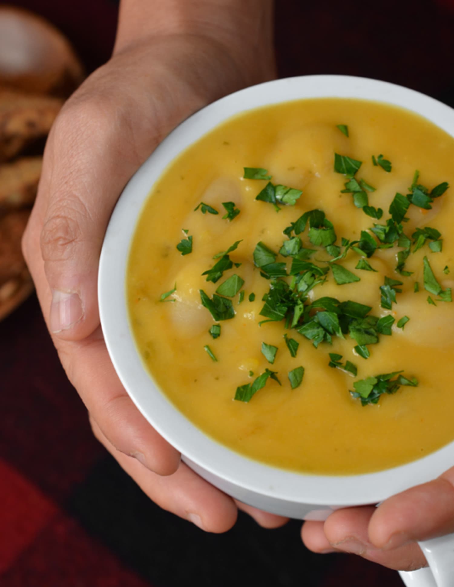 Recipe: Sweet Potato & Lima Bean Soup | Kitchn