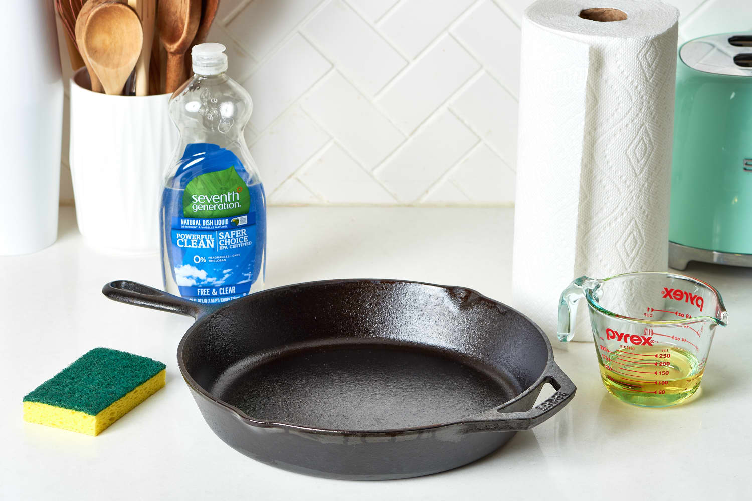 How To Season a Cast Iron Skillet Kitchn